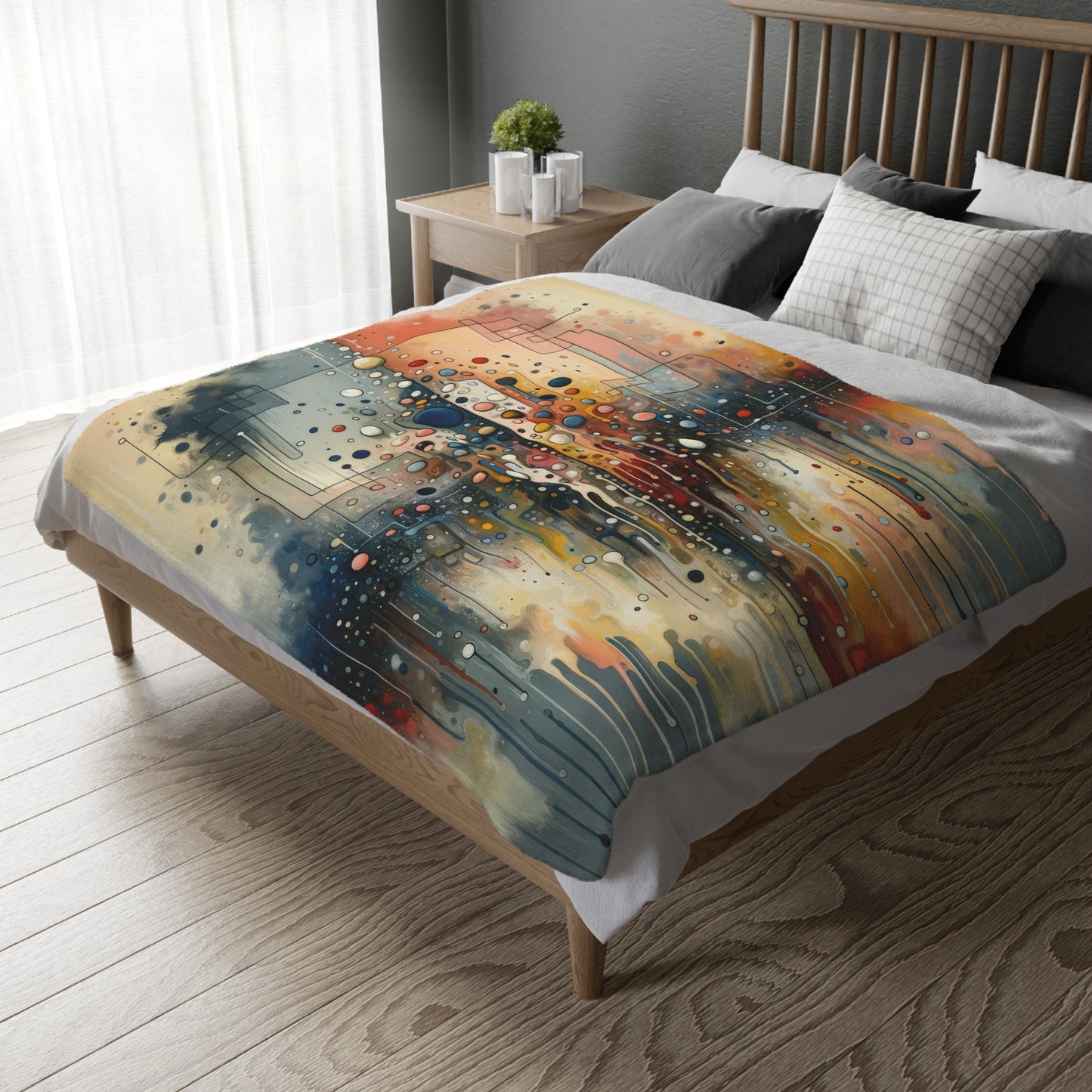 Illusive Division Mirage Velveteen Microfiber Blanket (Two-sided print)