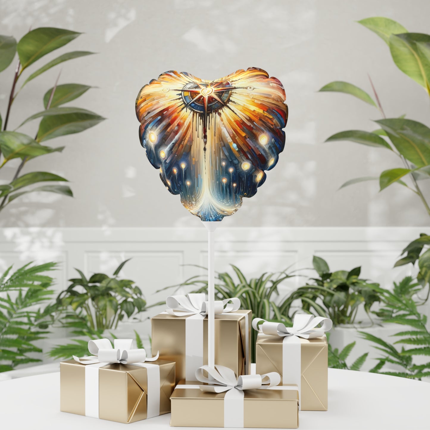 Wisdom Compass Journey Balloon (Round and Heart-shaped), 11"
