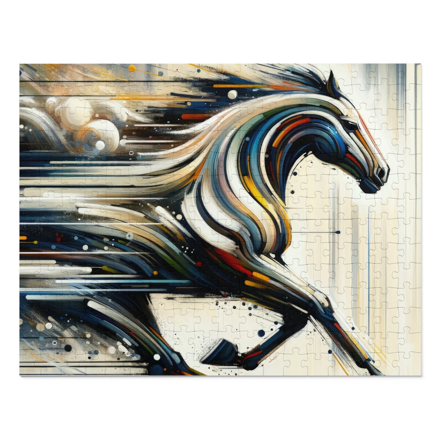 Hyperlinked Horsepower Gallop Jigsaw Puzzle (30, 110, 252, 500,1000-Piece)
