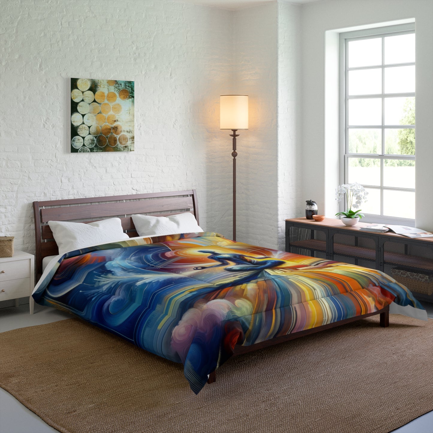 Techno Spiritual Synthesis Comforter