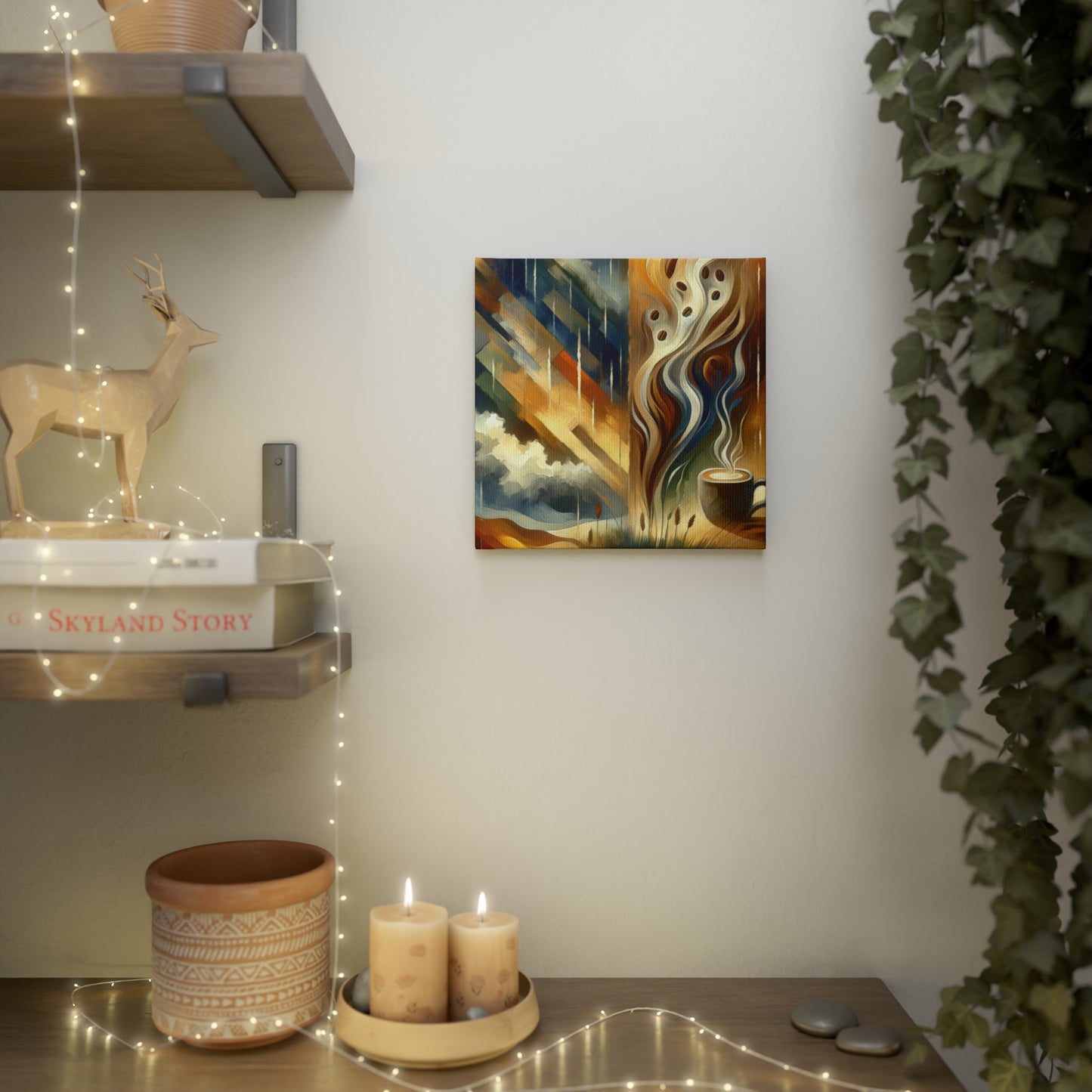 Aromatic Earth Encounter Canvas Photo Tile