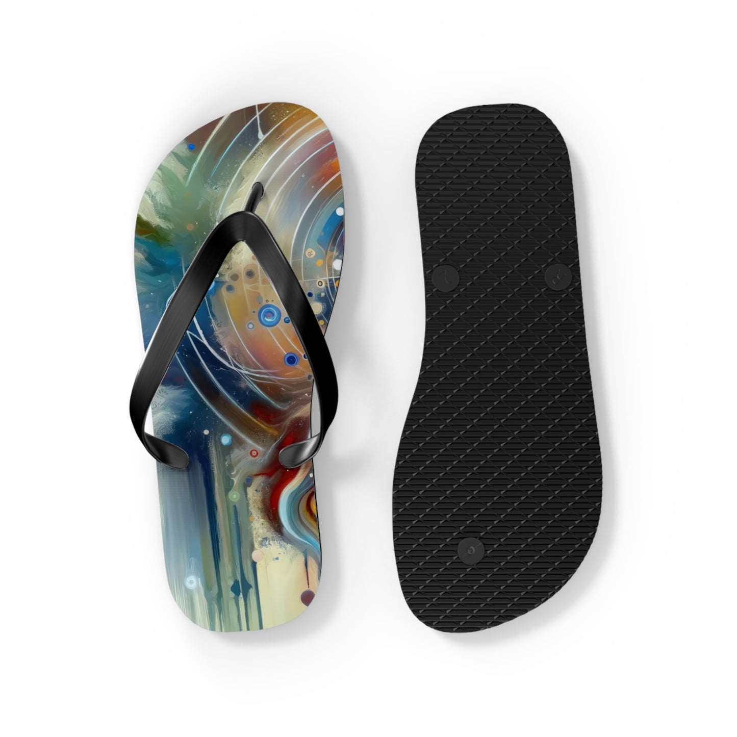 Unified Heart Awakening Flip Flops