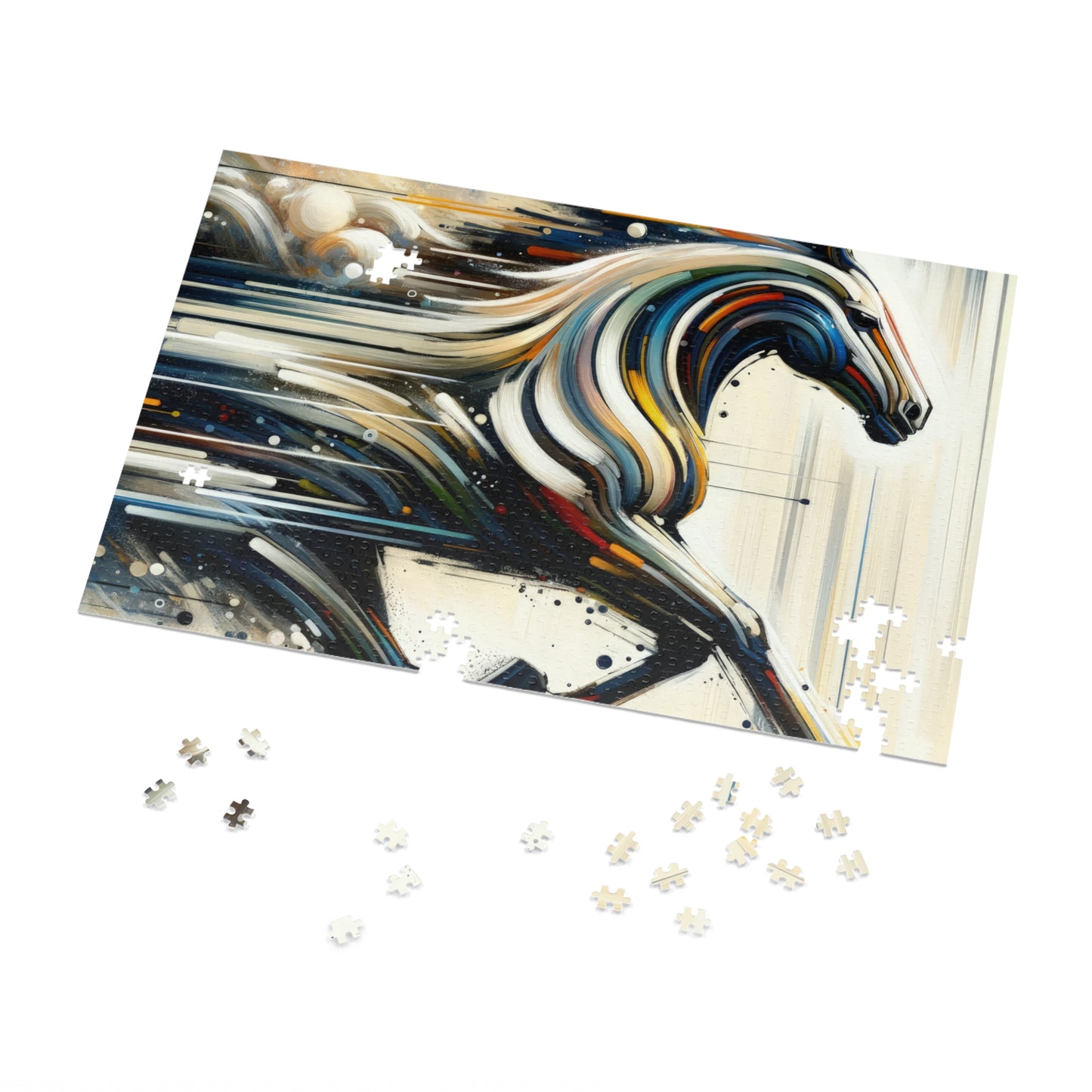 Hyperlinked Horsepower Gallop Jigsaw Puzzle (30, 110, 252, 500,1000-Piece)