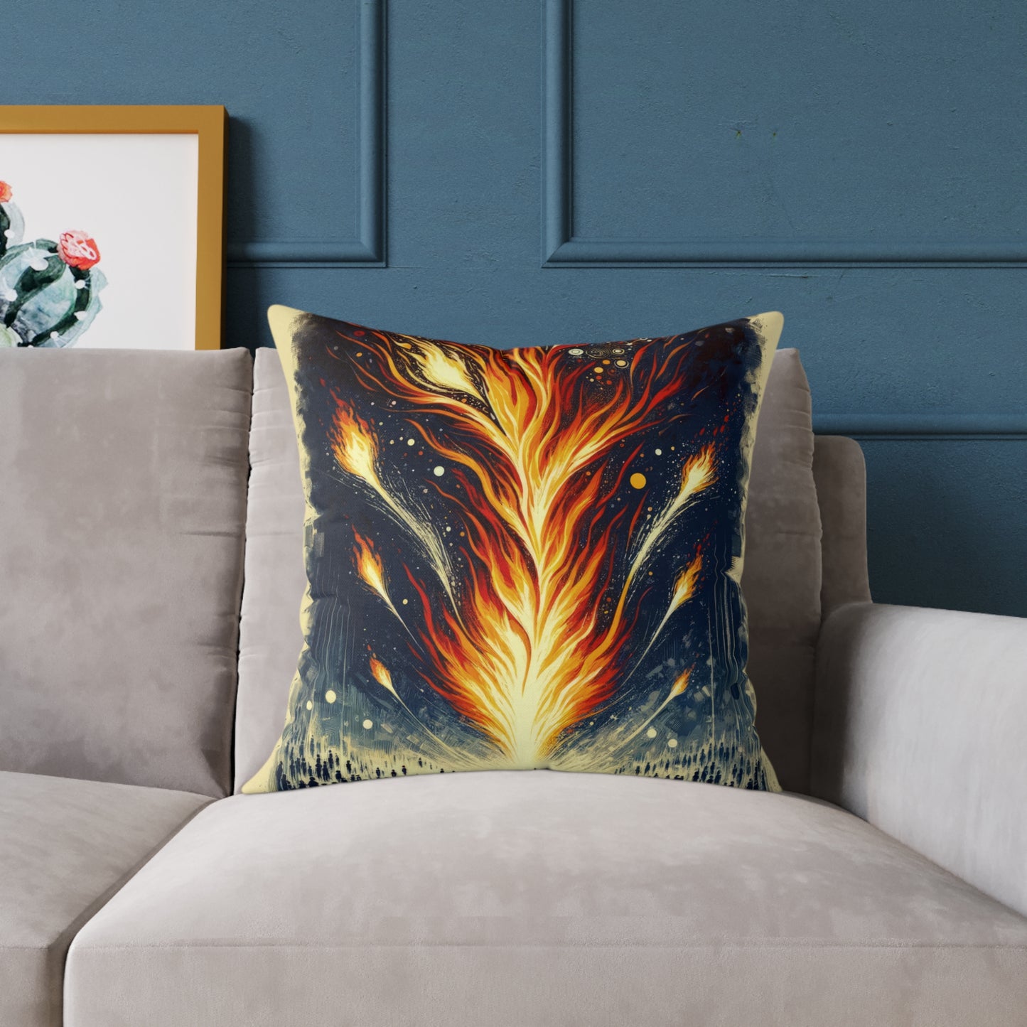 Ignition Change Catalyst Spun Polyester Pillow