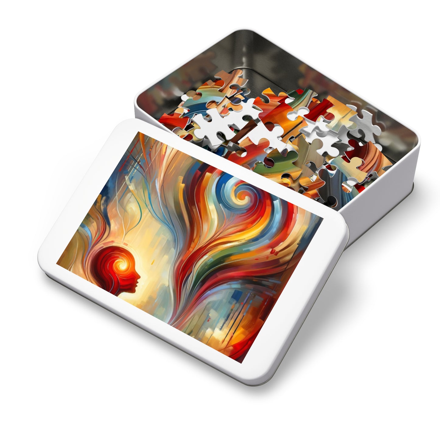 Empathetic Spiral Dialogue Jigsaw Puzzle (30, 110, 252, 500,1000-Piece)