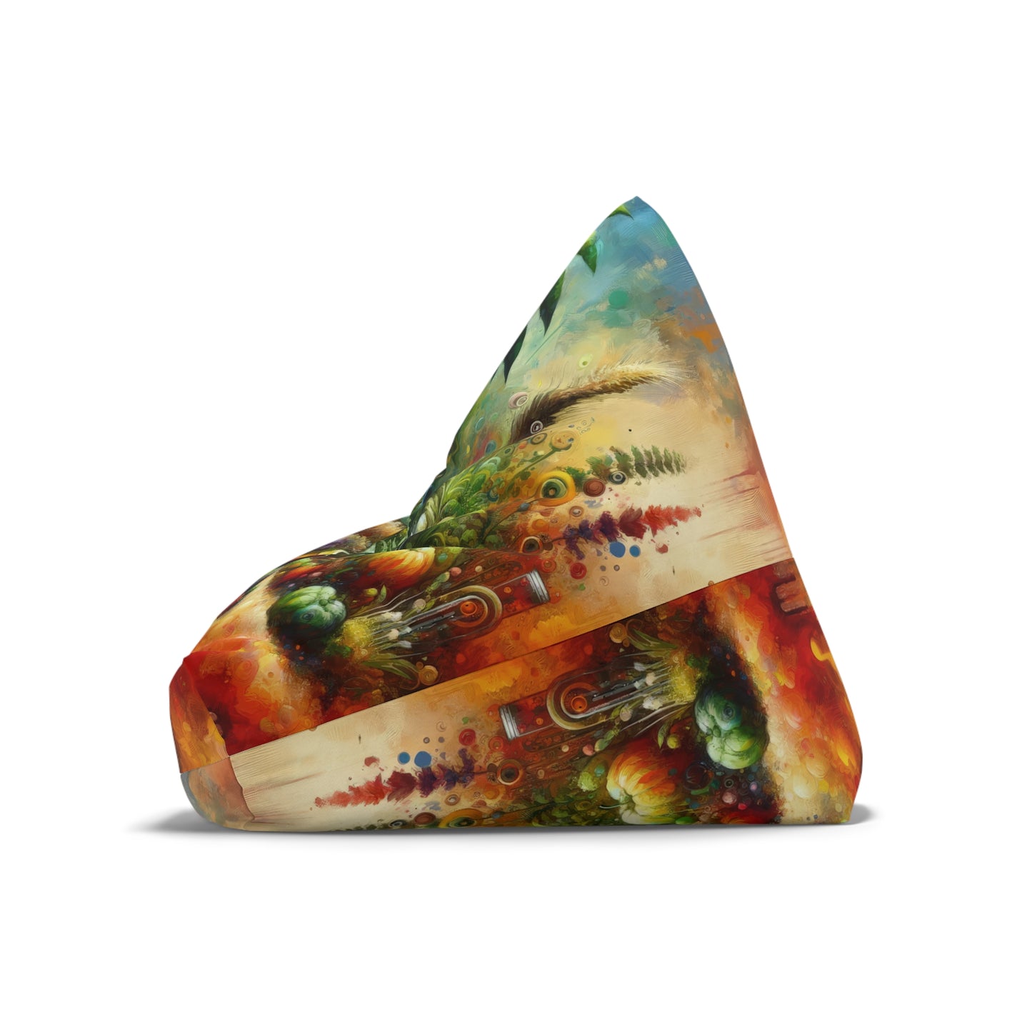 Communal Garden Microcosm Bean Bag Chair Cover