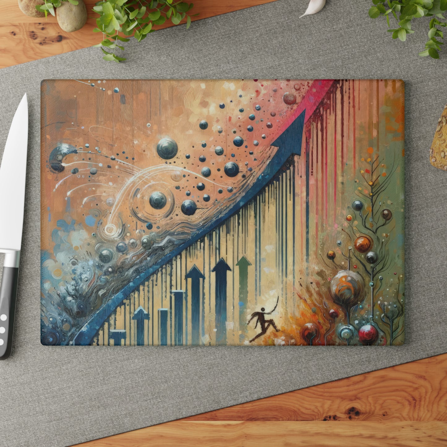 Micro Mastery Ascension Glass Cutting Board