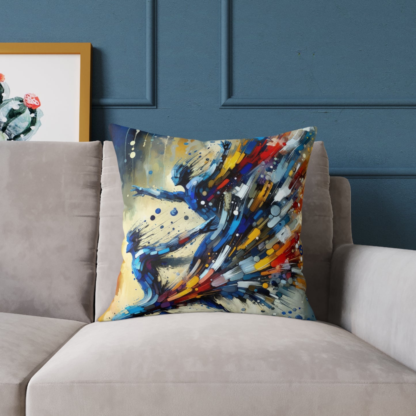 Empowering Mastery Cascade Spun Polyester Pillow
