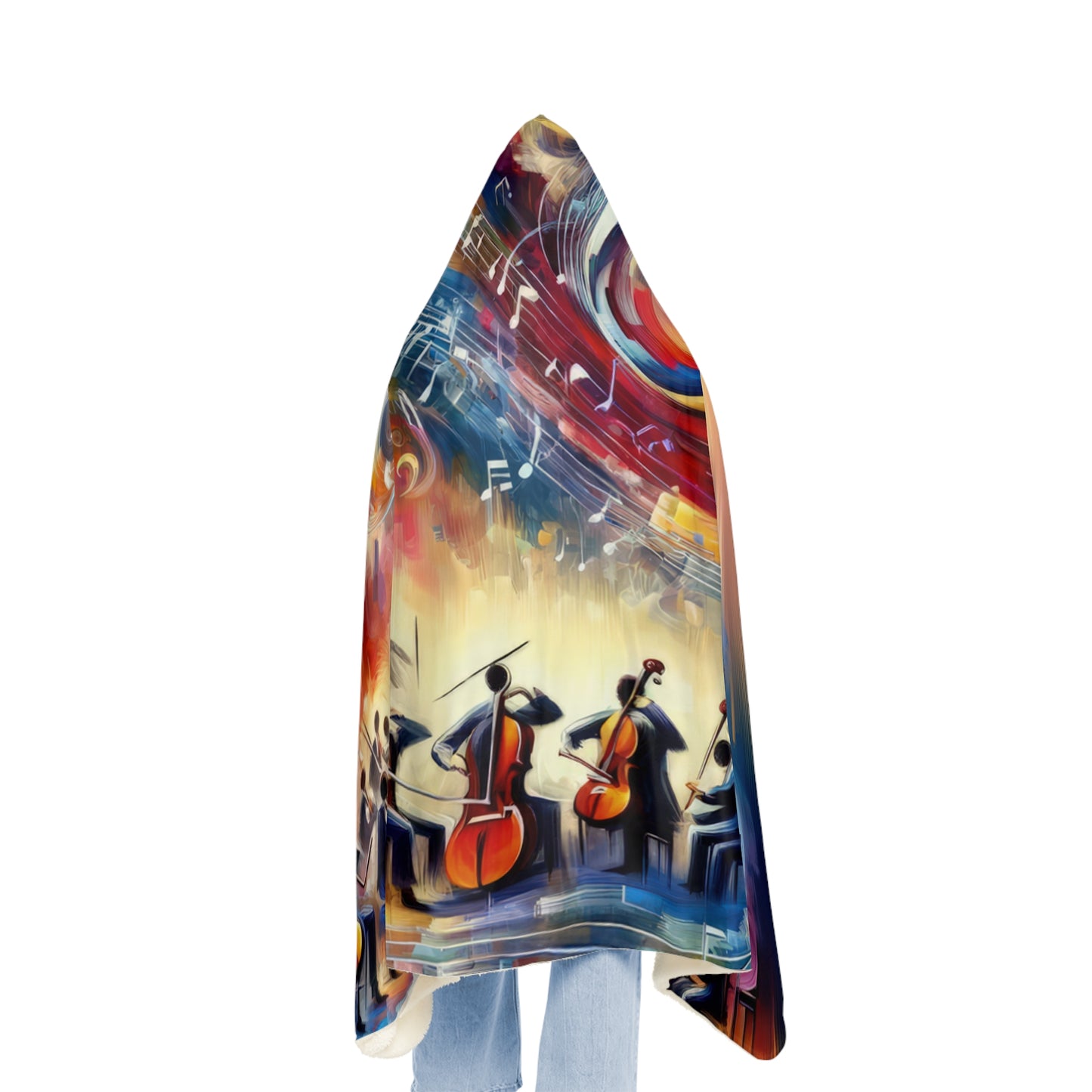 Vibrant Maestro Symphony Snuggle Blanket