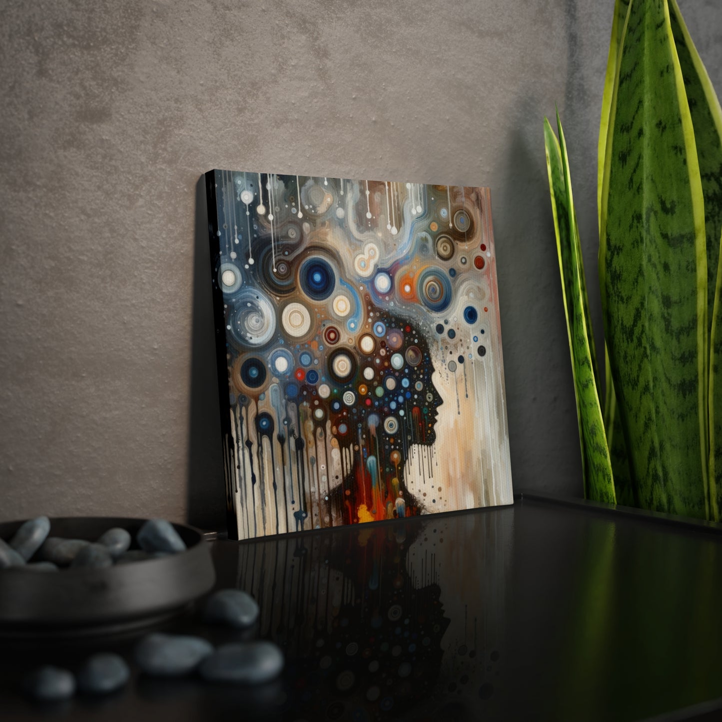 Universal Personal Tachism Canvas Photo Tile