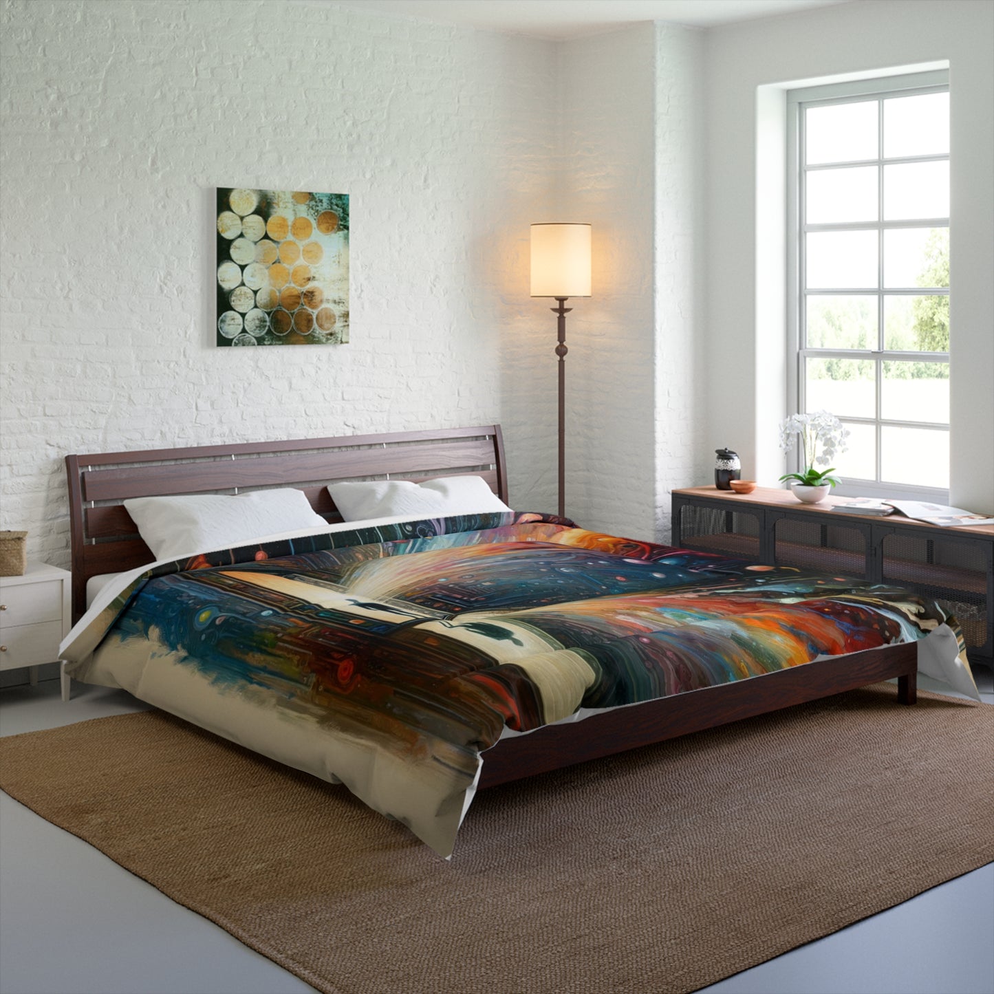 Mirror Wholeness Tachism Comforter