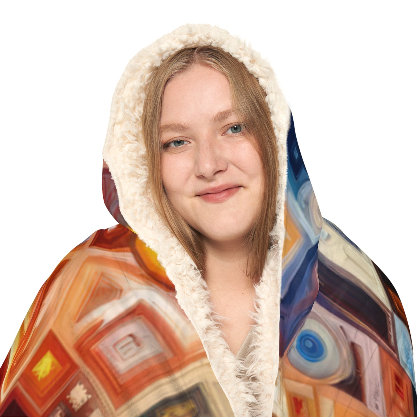 Essence Kaleidoscope Tapestry Snuggle Blanket