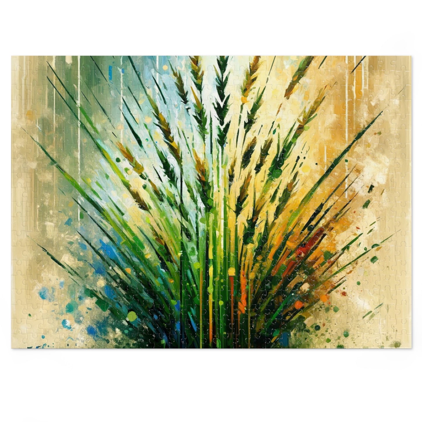 Grass Testament Change Jigsaw Puzzle (30, 110, 252, 500,1000-Piece)