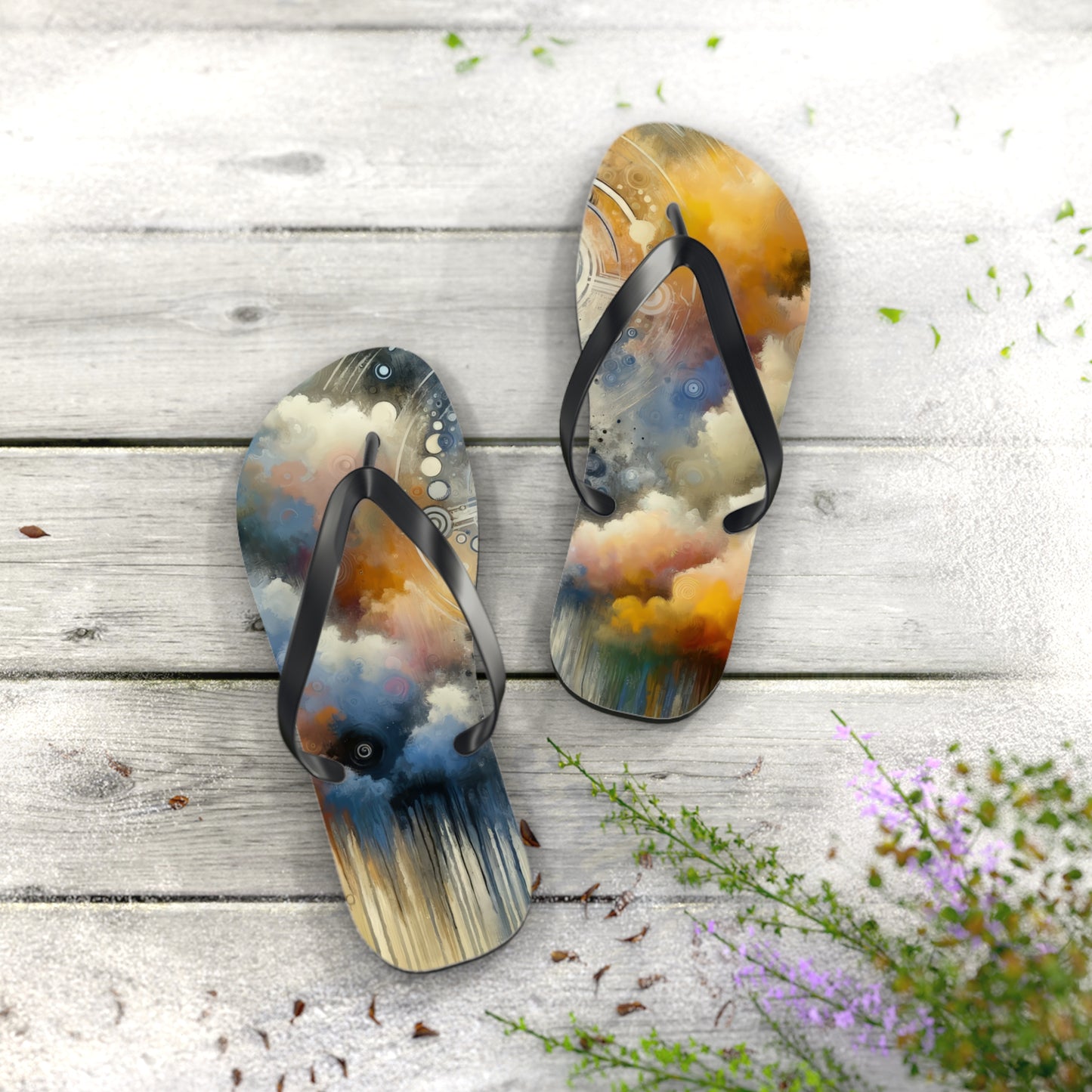 Mindful Transformation Profundity Flip Flops