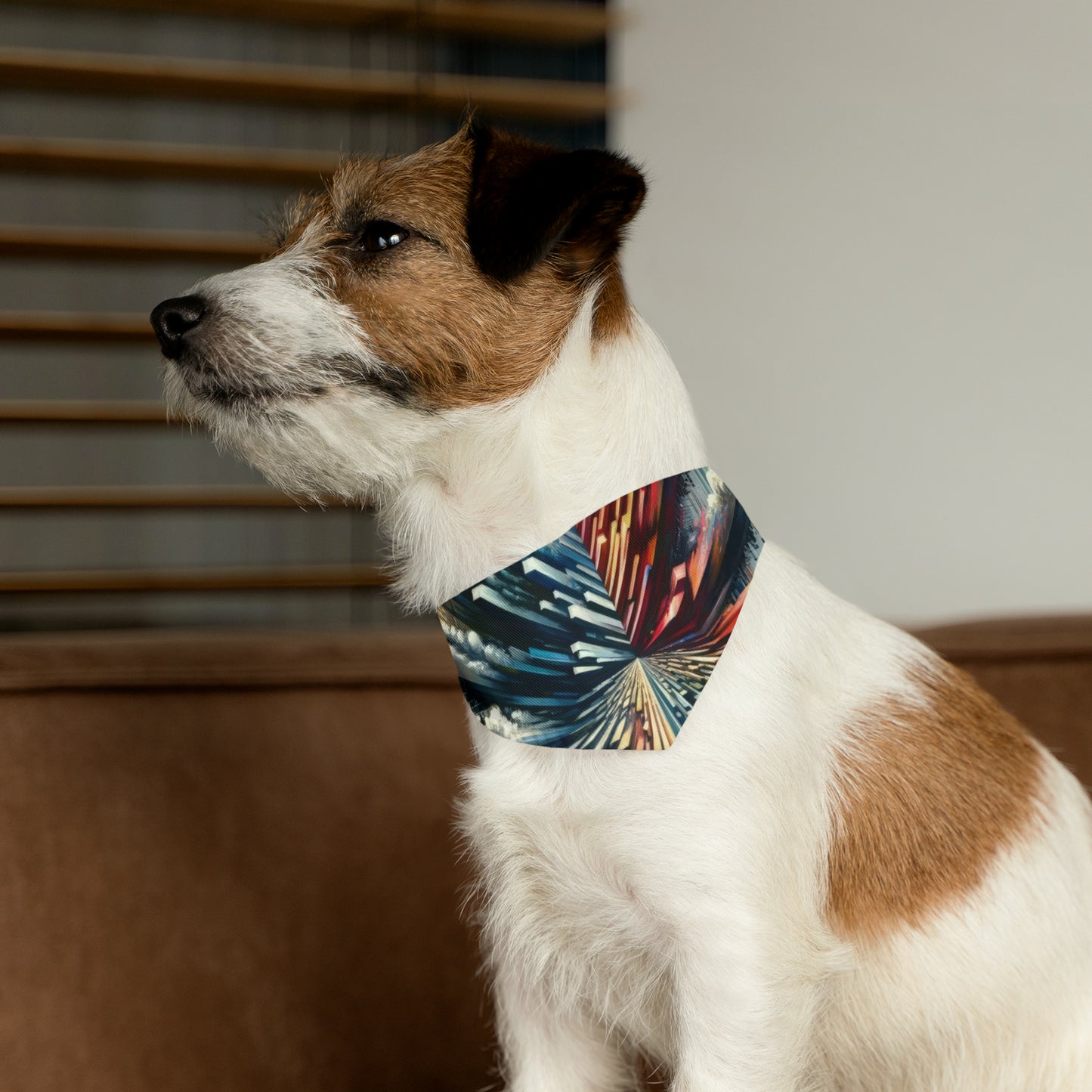 Rapid Perspective Shift Pet Bandana Collar