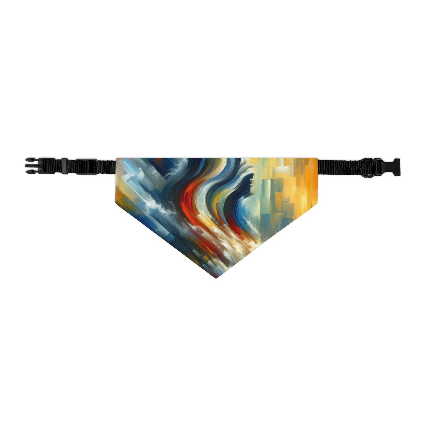 Persistence Force Abstract Pet Bandana Collar