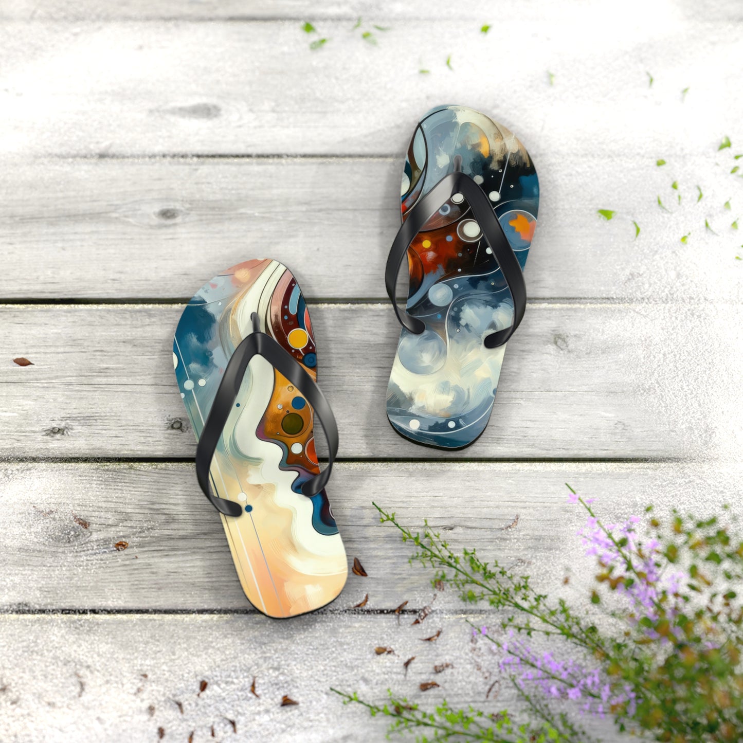 Marvel Uniting Dialogue Flip Flops