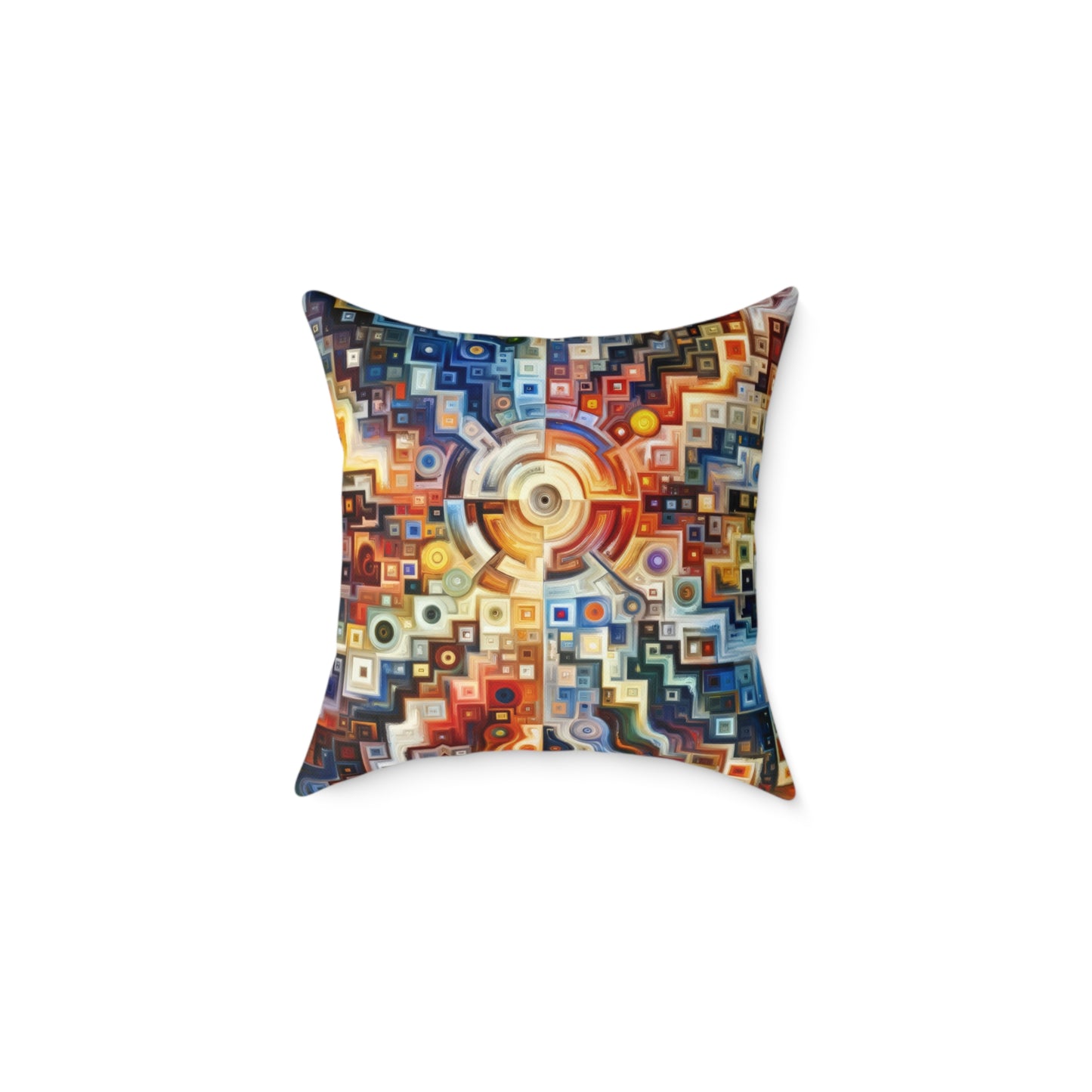 Essence Kaleidoscope Tapestry Spun Polyester Pillow