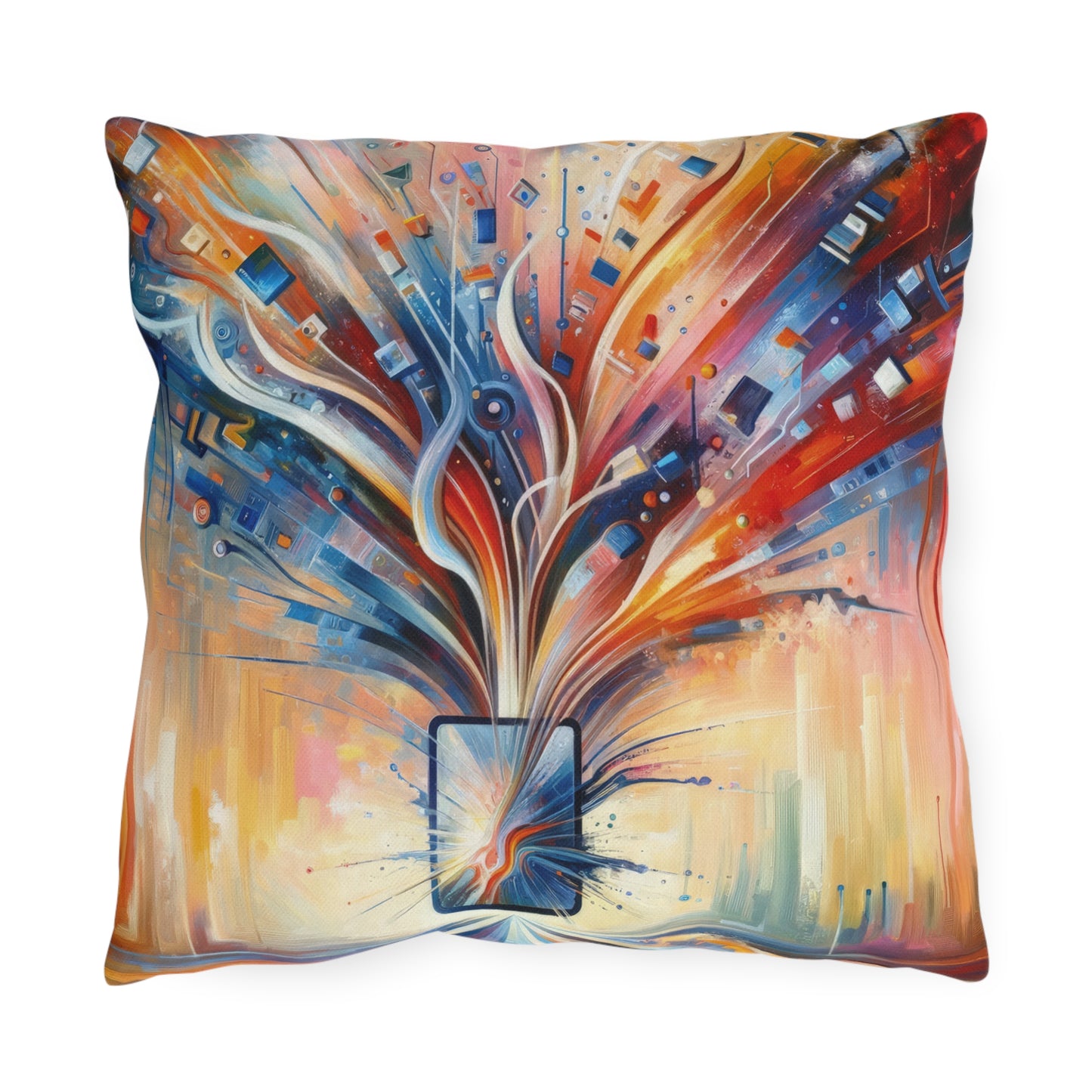 Empowerment Through Technology Outdoor Pillows
