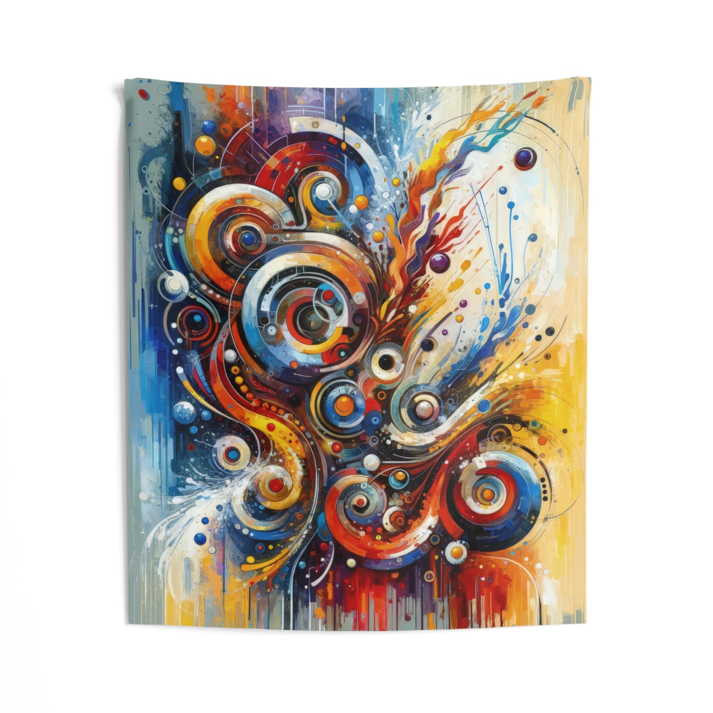 Harmonic Abstract Synergy Indoor Wall Tapestries