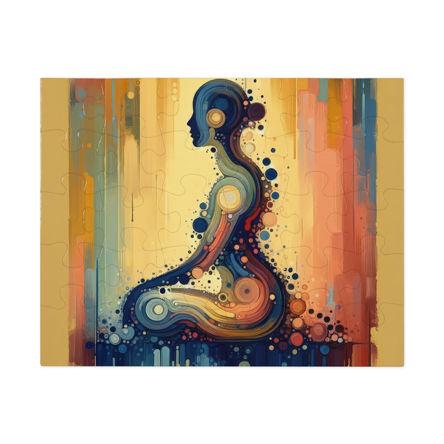 Patience Essence Tachism Jigsaw Puzzle (30, 110, 252, 500,1000-Piece)