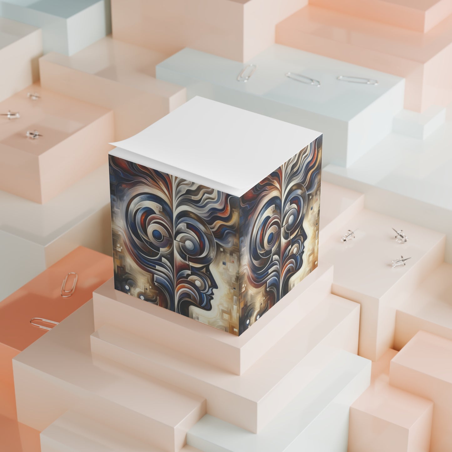 Wisdom Confluence Tachism Note Cube