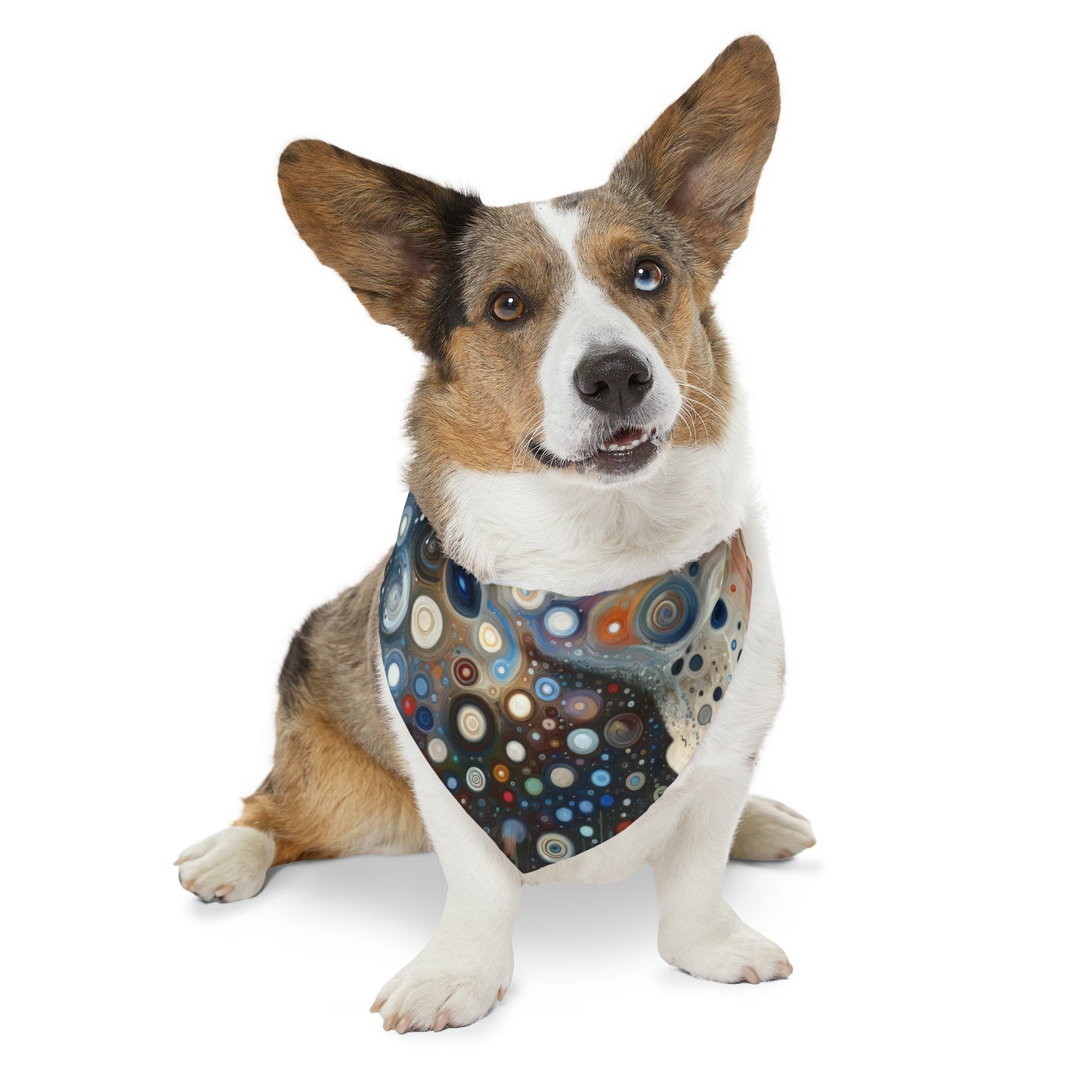 Universal Personal Tachism Pet Bandana Collar