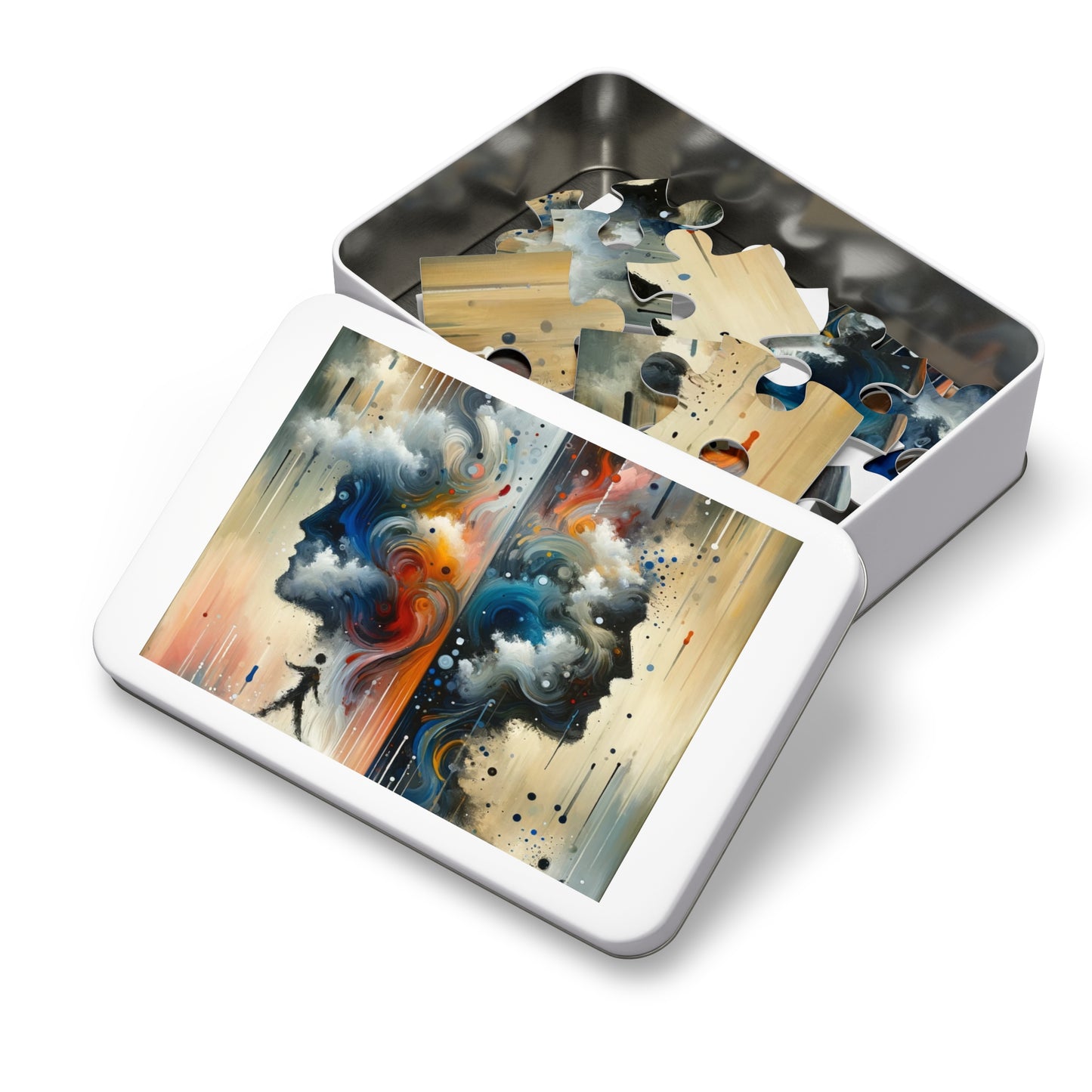 Connected Isolation Paradox Jigsaw Puzzle (30, 110, 252, 500,1000-Piece)