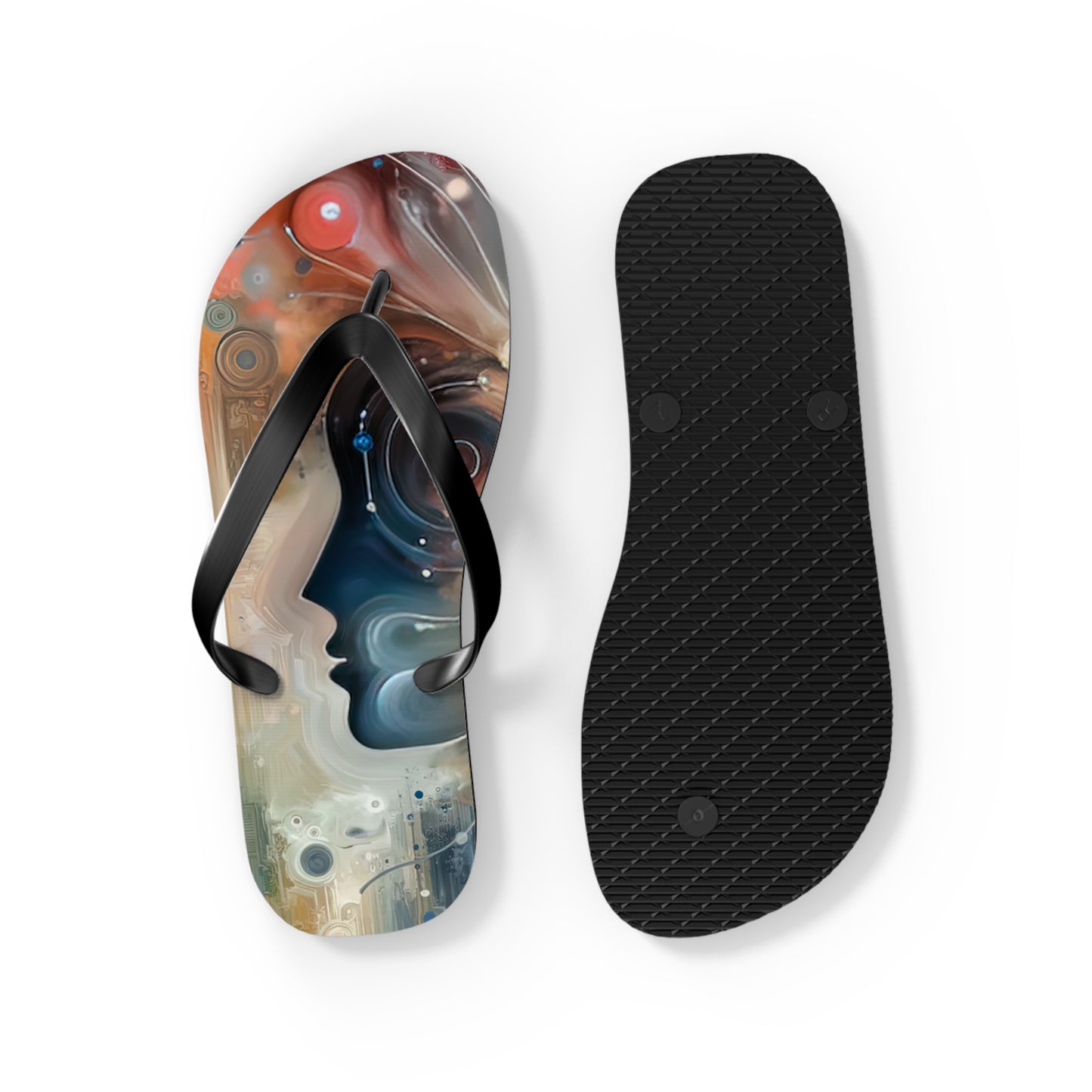 Empathetic Exchange Essence Flip Flops