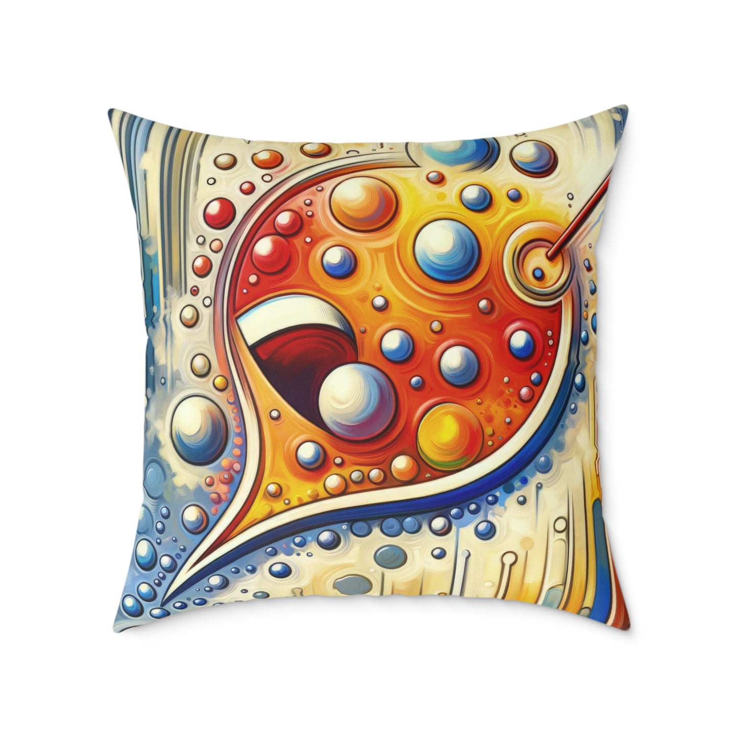 Humorous Dialogue Gateway Spun Polyester Pillow