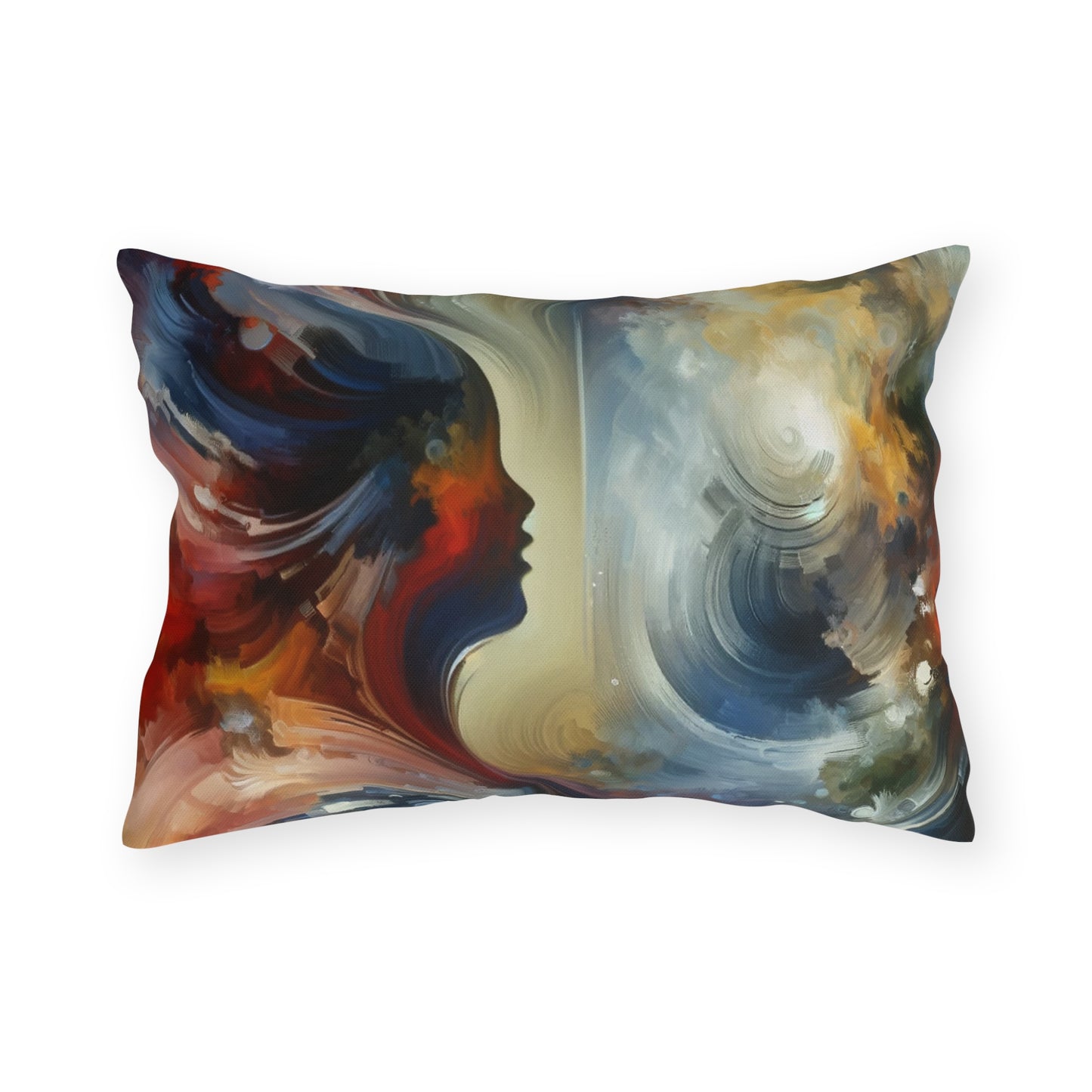 Embracing Sovereign Reflectivity Outdoor Pillows