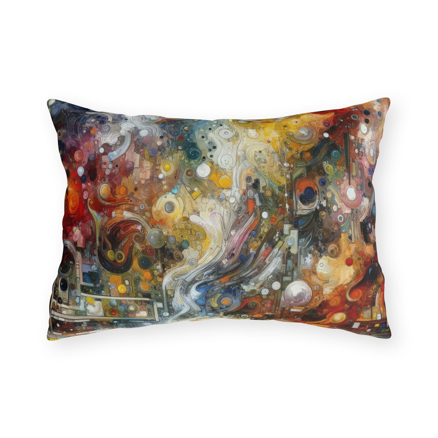Perception Mosaic Abstract Outdoor Pillows