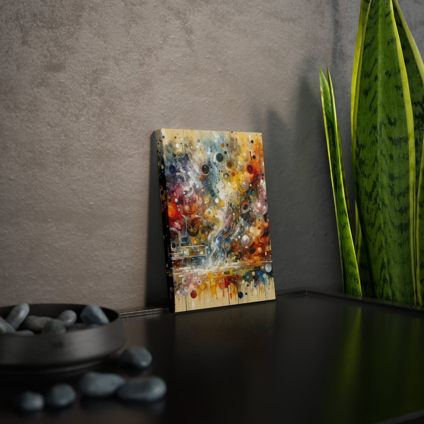 Perception Mosaic Abstract Canvas Photo Tile