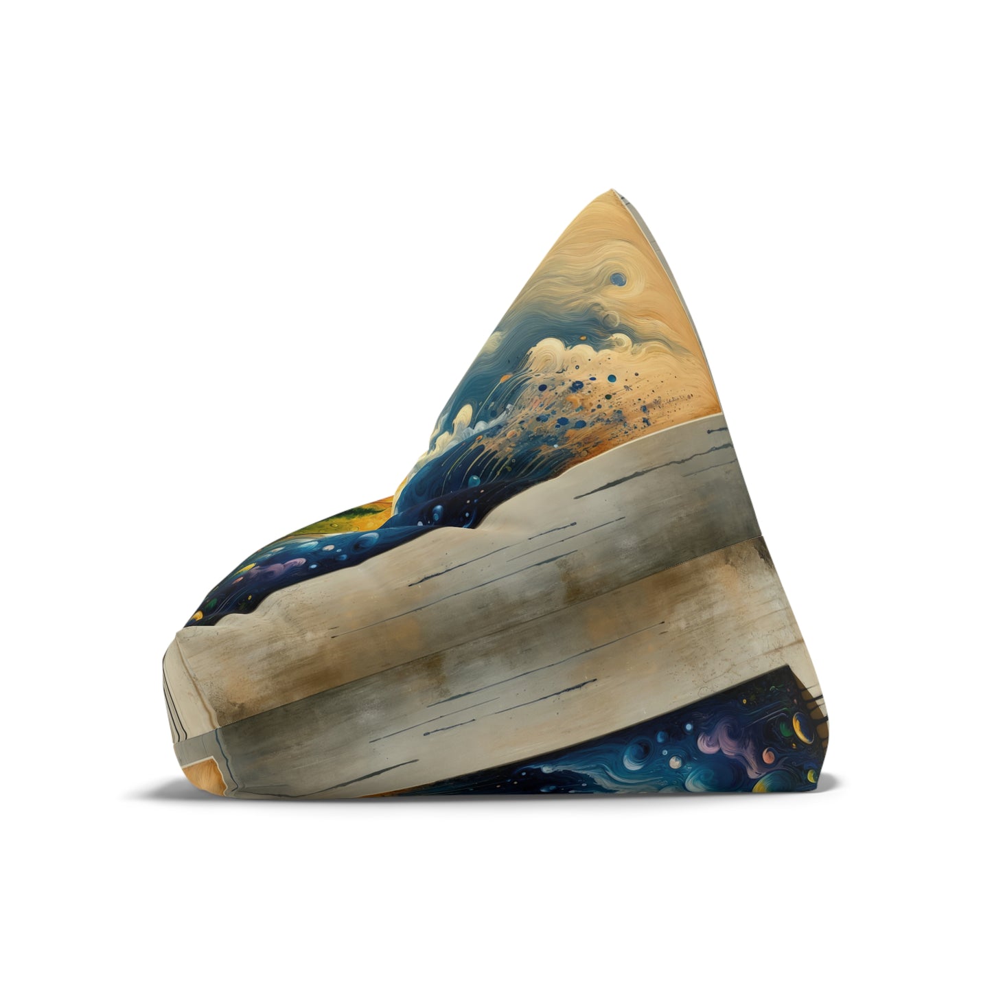 Disconnecting Harmonious Reconnection Bean Bag Chair Cover