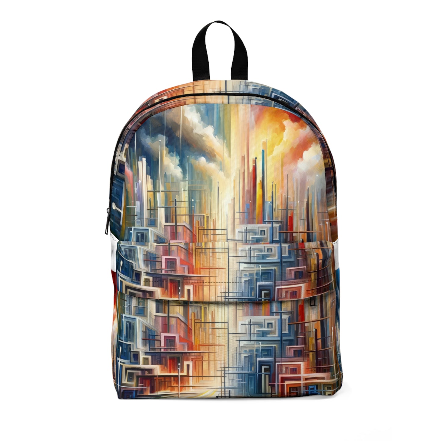 Urban Flow Interconnectedness Unisex Classic Backpack