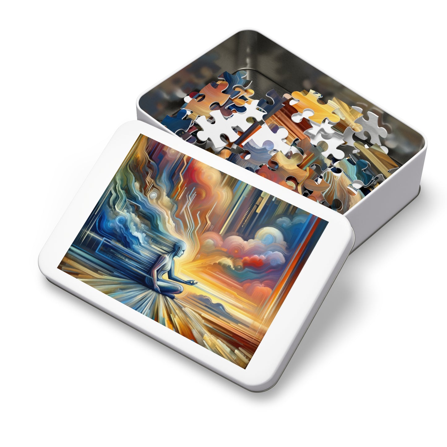 Eternal Digital Meditation Jigsaw Puzzle (30, 110, 252, 500,1000-Piece)