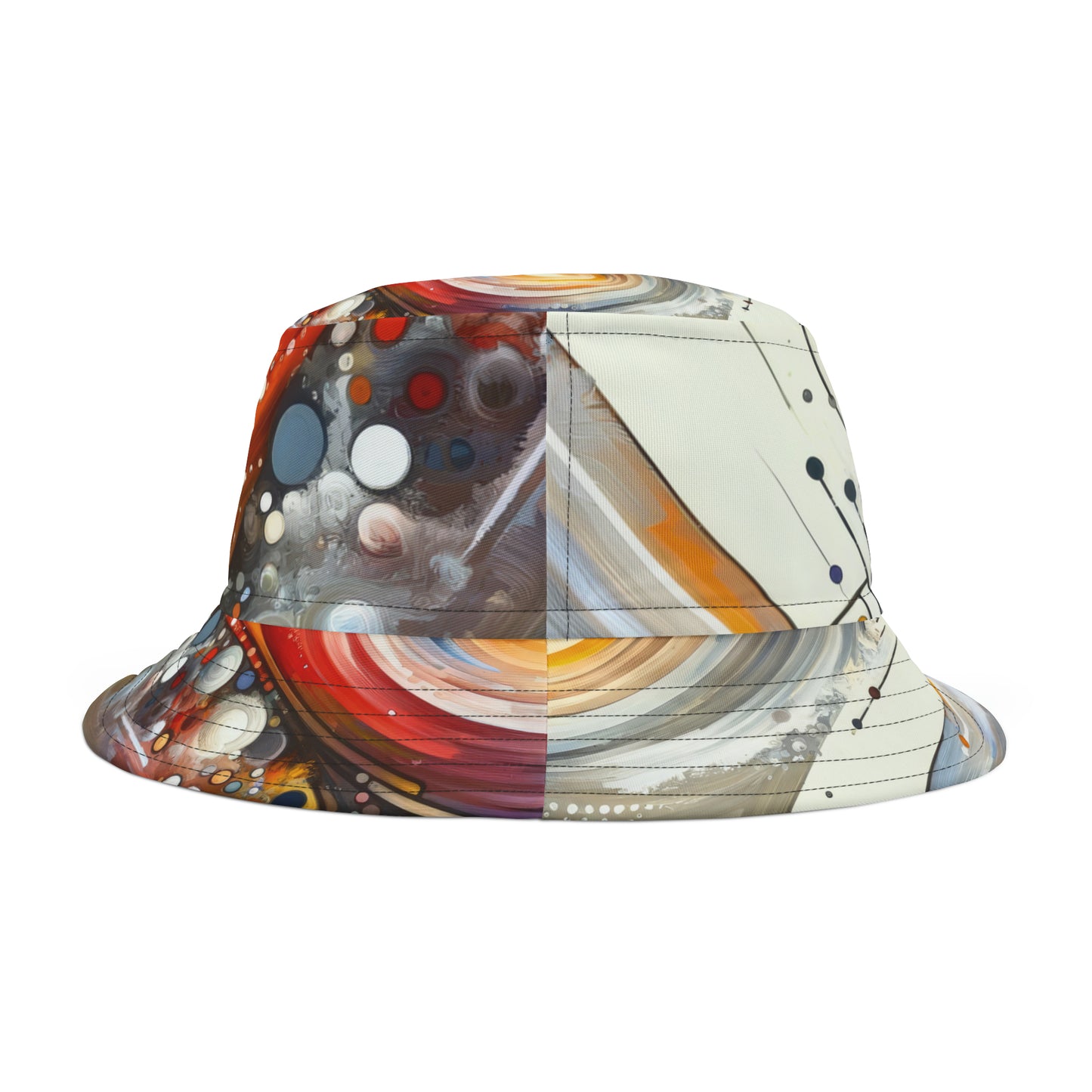Harmonic Swirl Elegance Bucket Hat (AOP)