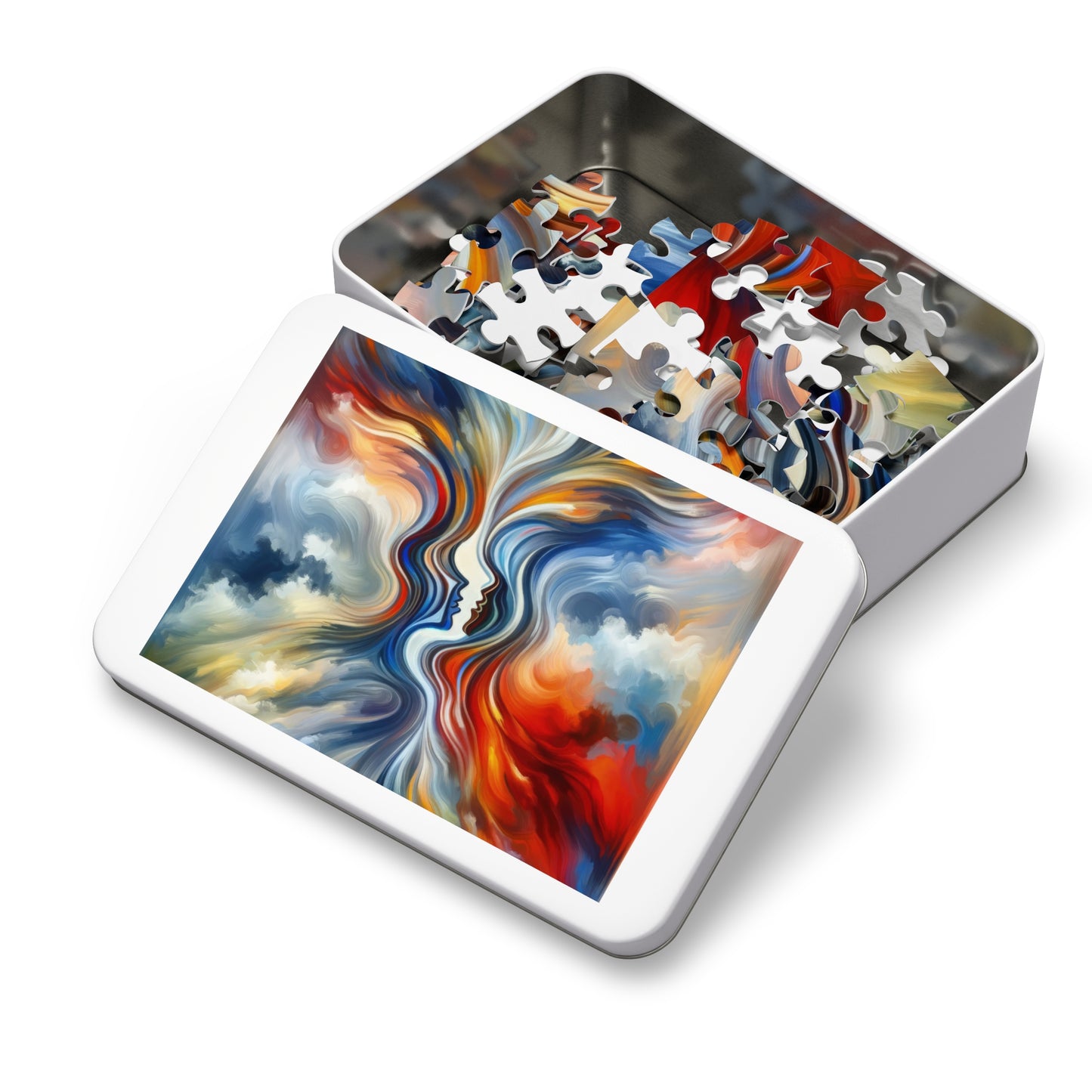 Convergent Abstract Unity Jigsaw Puzzle (30, 110, 252, 500,1000-Piece)