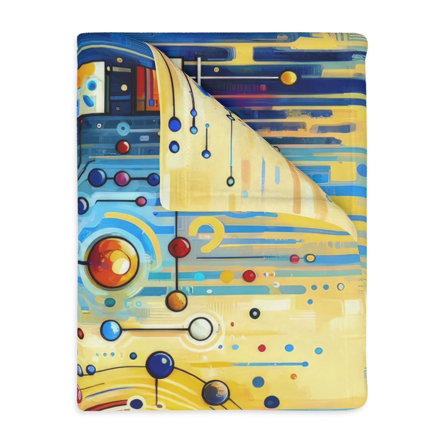 Supportive Divided Empathy Velveteen Microfiber Blanket (Two-sided print)