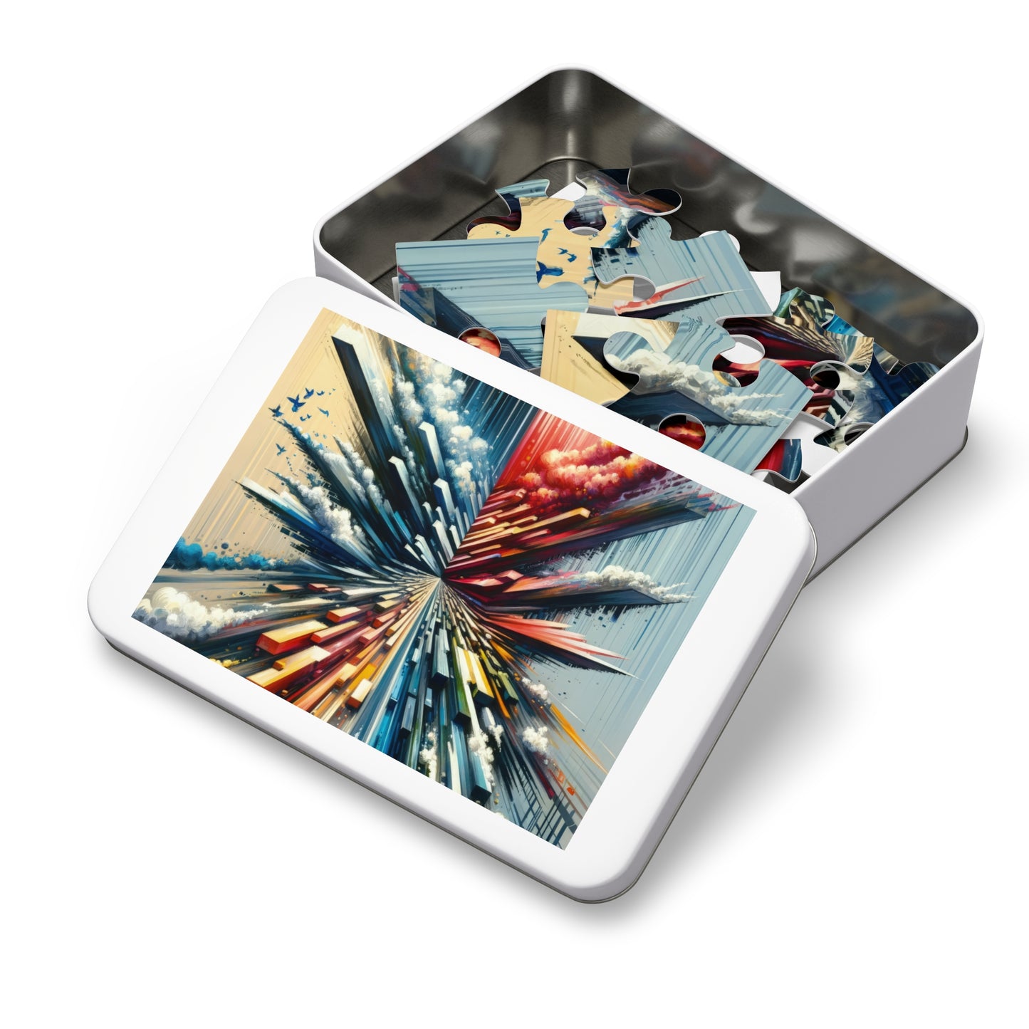 Rapid Perspective Shift Jigsaw Puzzle (30, 110, 252, 500,1000-Piece)