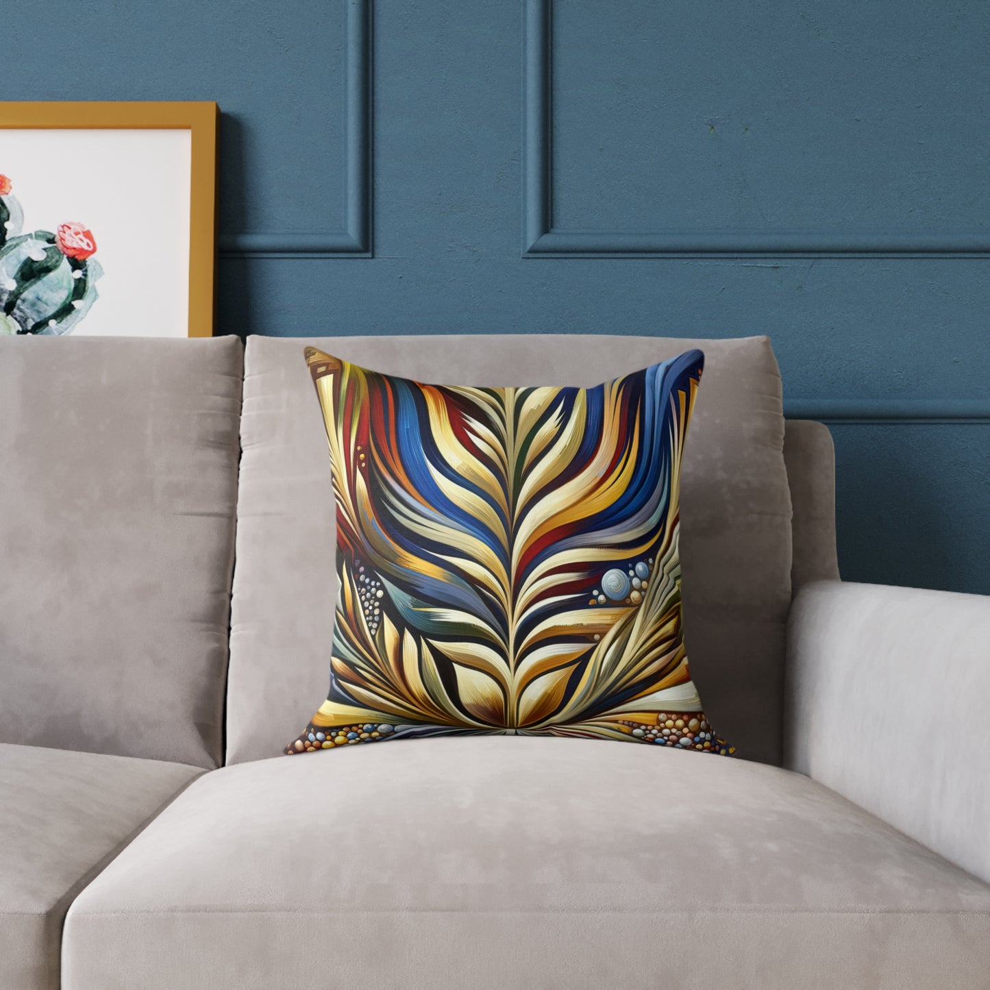 Efficacy Seed Growth Spun Polyester Pillow