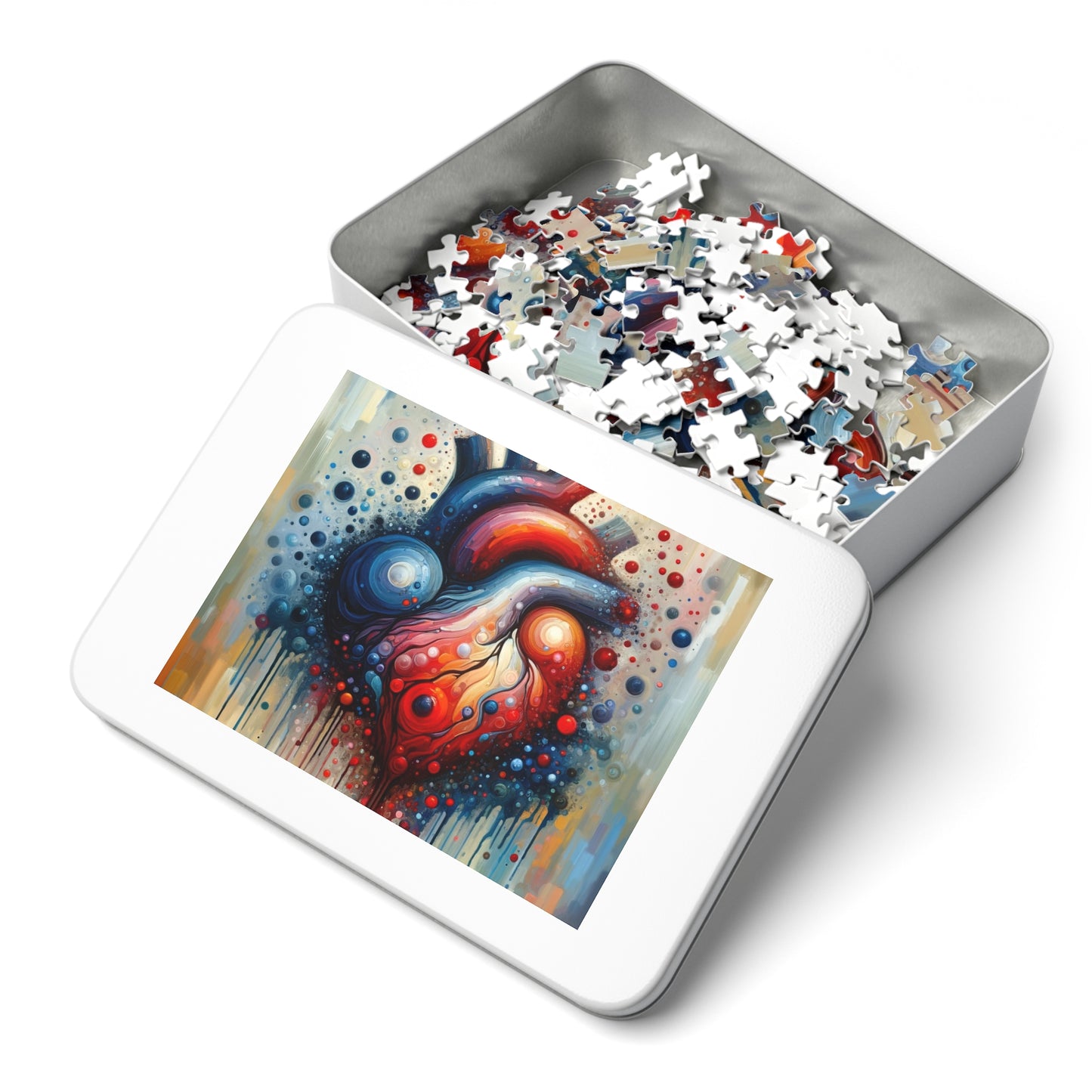 Empathetic Heart Expression Jigsaw Puzzle (30, 110, 252, 500,1000-Piece)