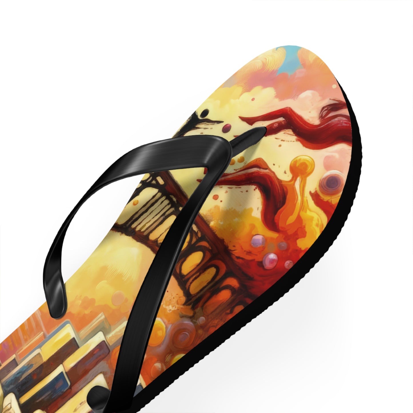 Faithful Diving Bridges Flip Flops