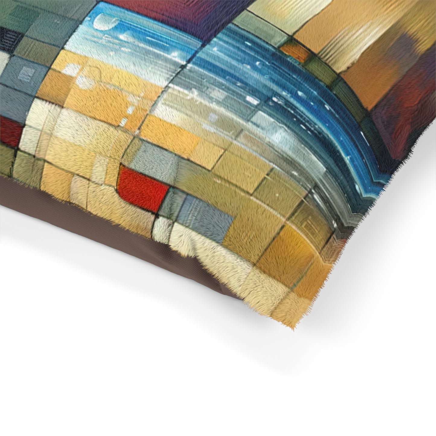 Oneness Through Tachism Pet Bed