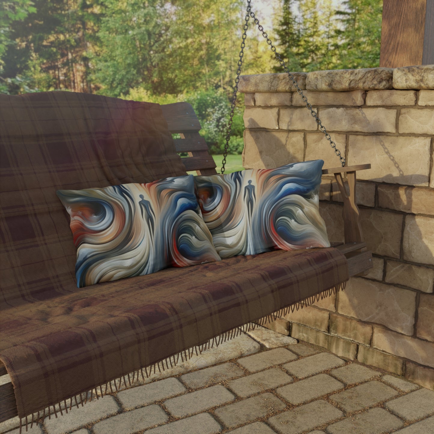 Silent Journey Recognition Outdoor Pillows