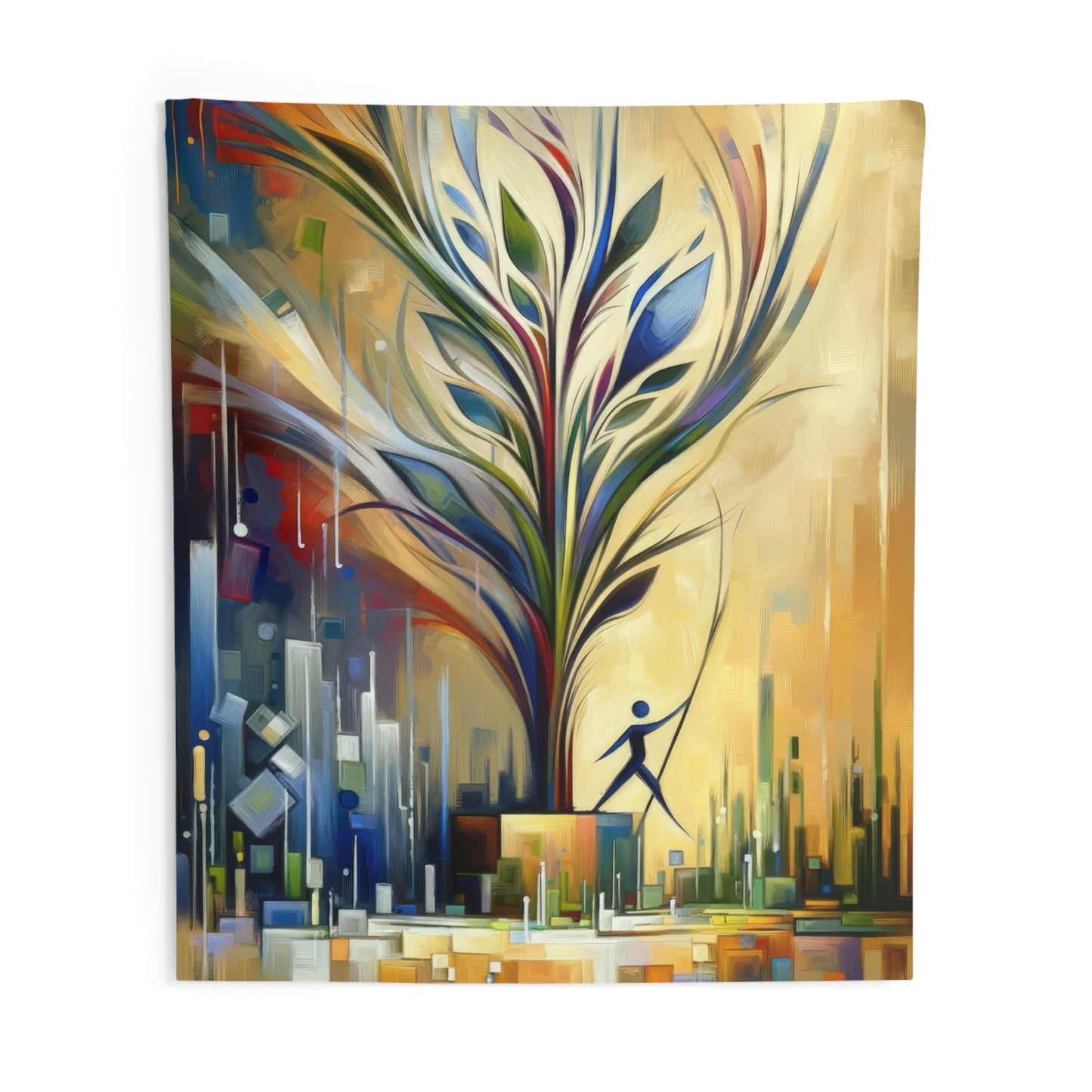 Pruning Distraction Tachism Indoor Wall Tapestries