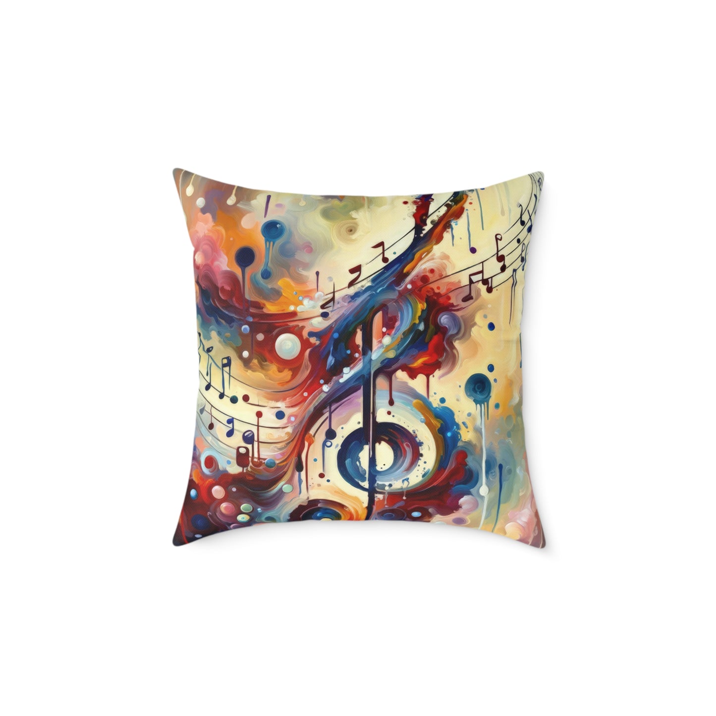 Harmonizing Melody Life Spun Polyester Pillow