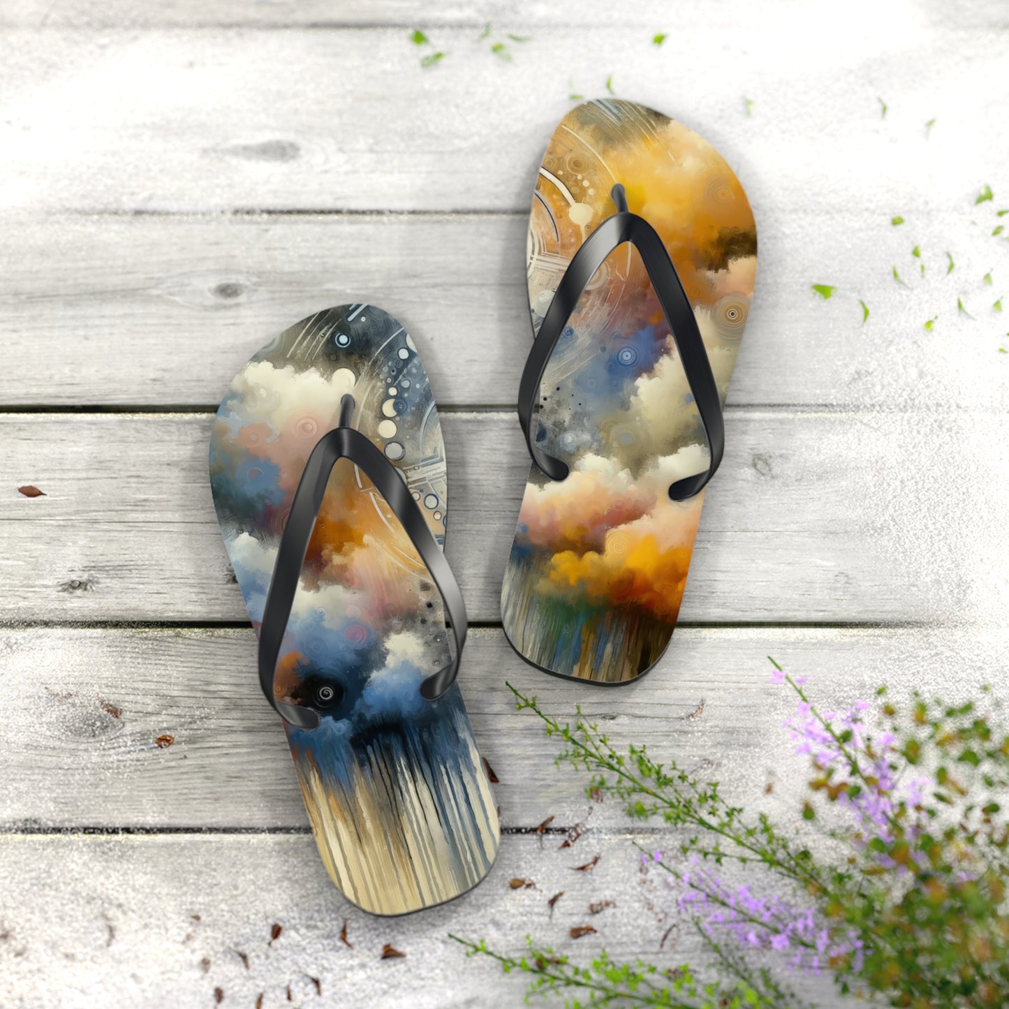 Mindful Transformation Profundity Flip Flops