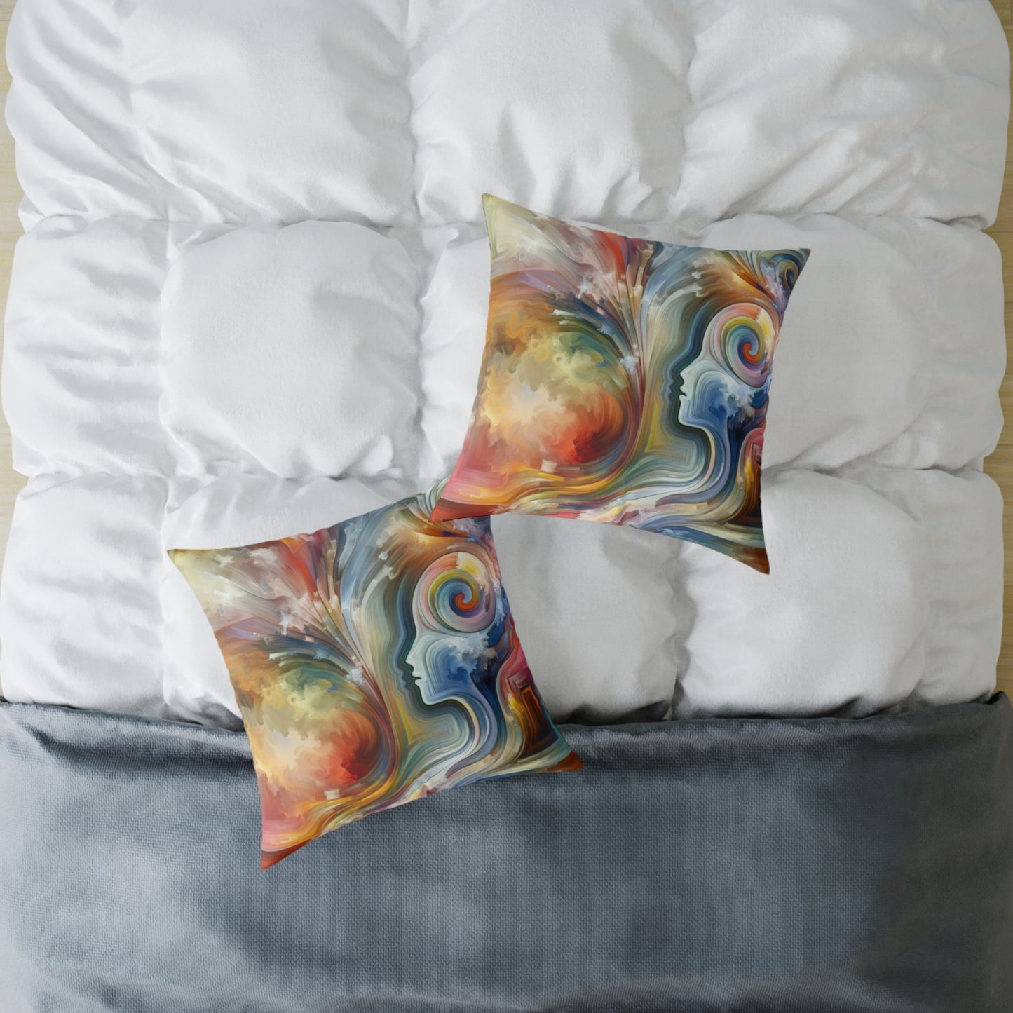 Empathy Binding Spirit Spun Polyester Pillow