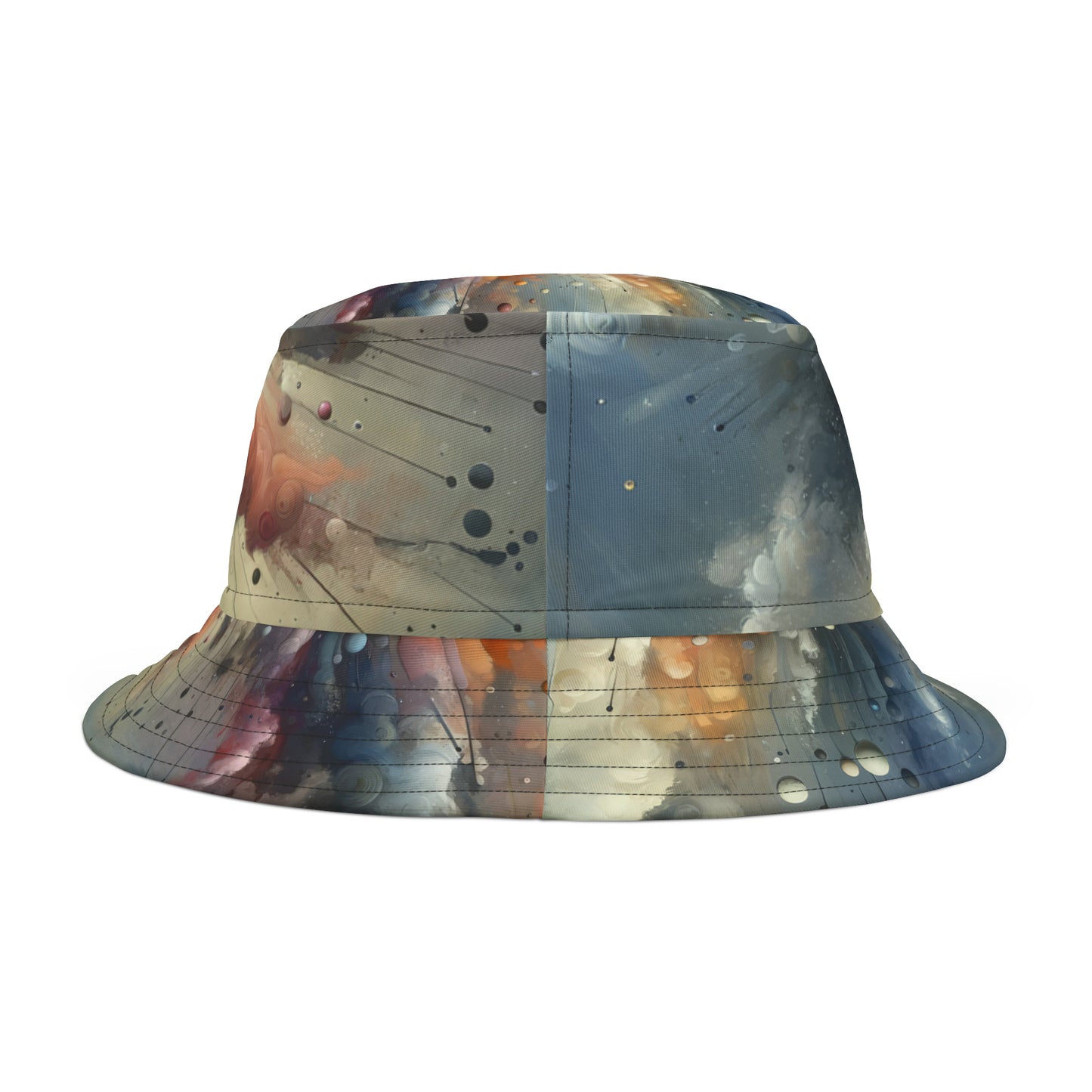 Impactful Deeds Ripple Bucket Hat (AOP)
